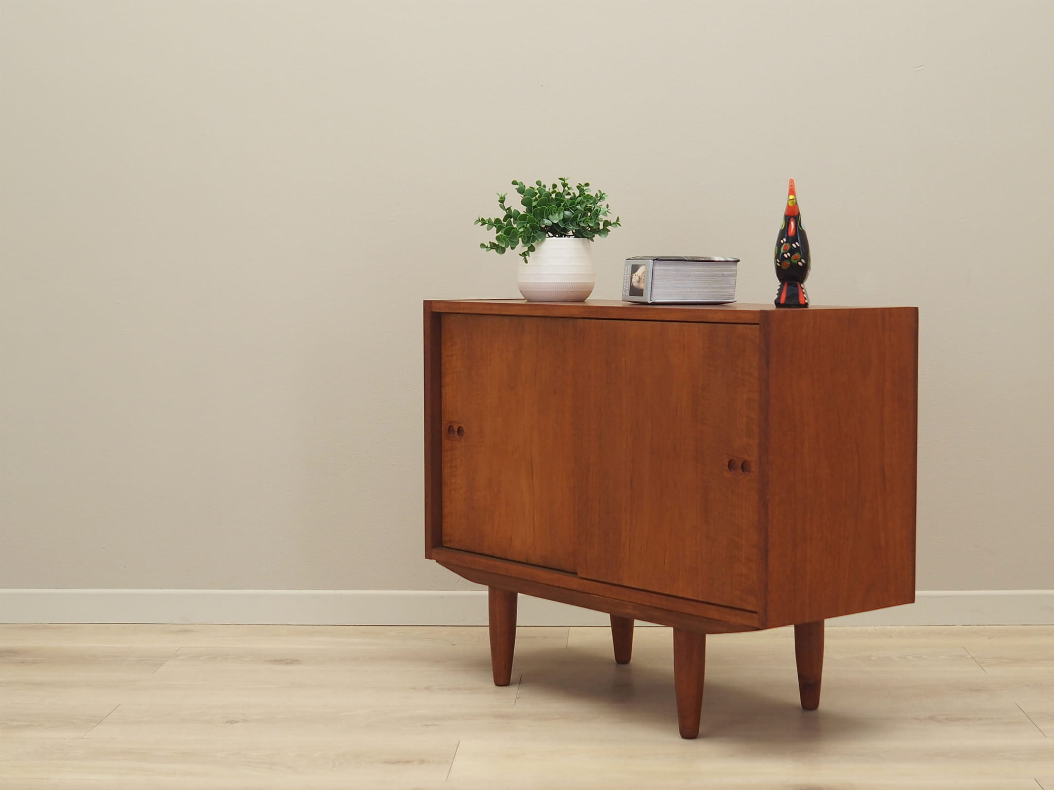 Vintage cabinet teak brown 1960s