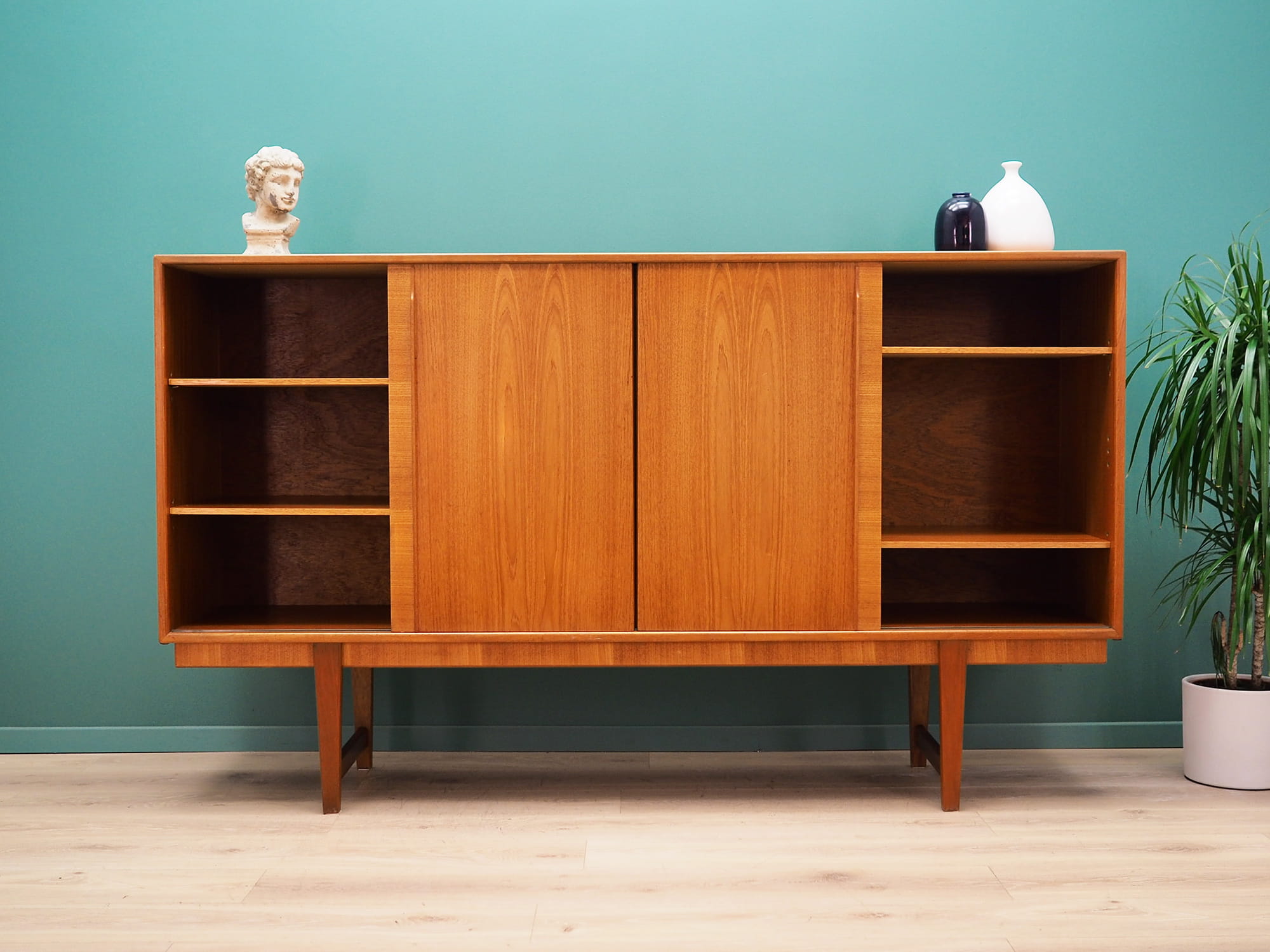 Vintage sideboard teak brown 1960s