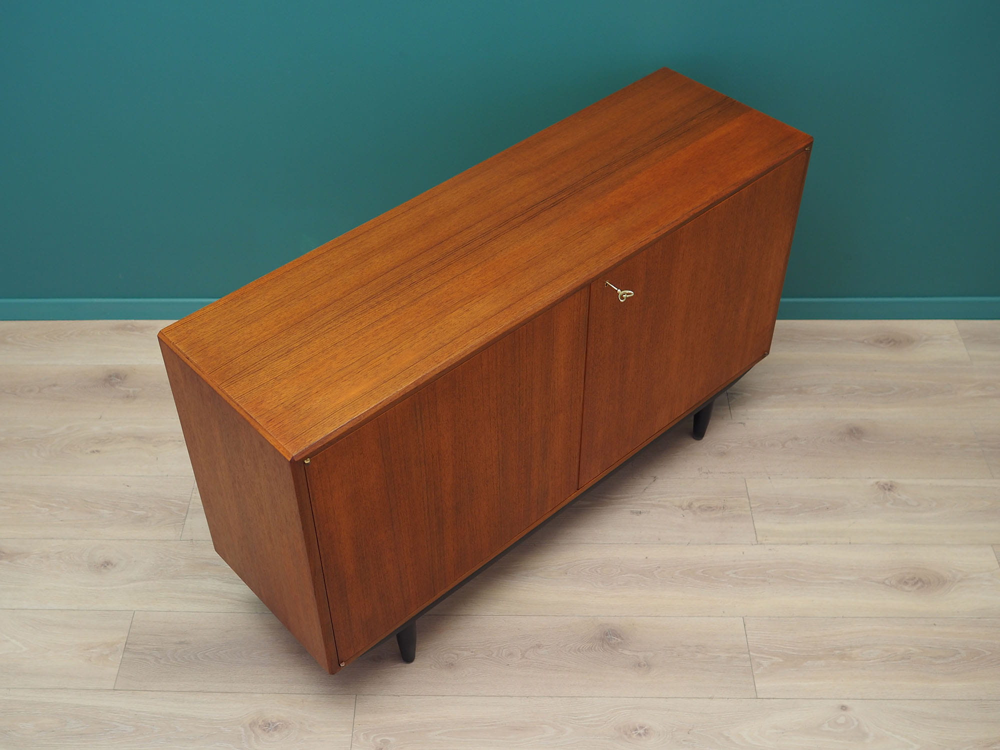 Vintage cabinet teak brown 1960s