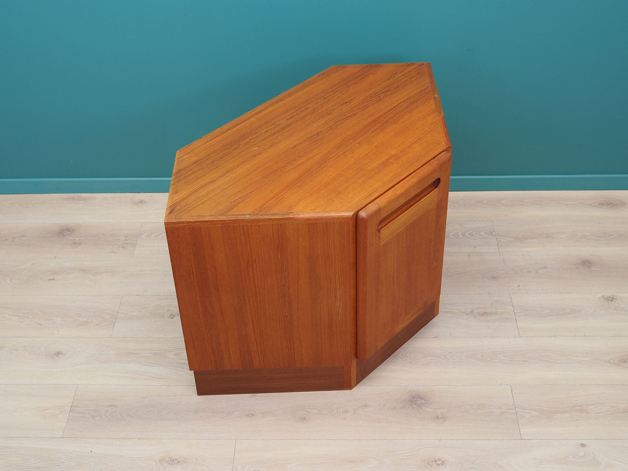 Vintage Schrank Teakholz Braun 1970er Jahre