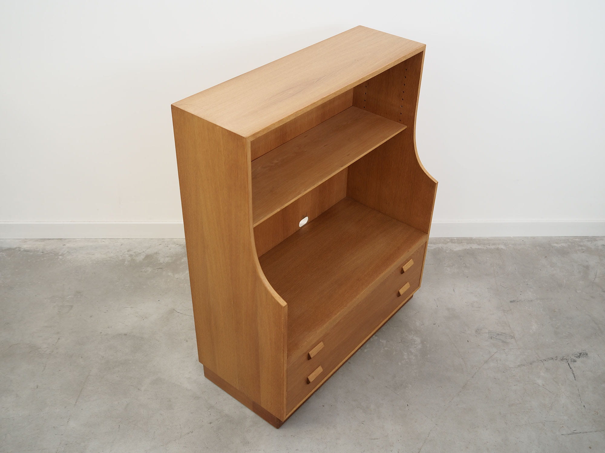Vintage Bücherregal Holz Braun 1970er Jahre