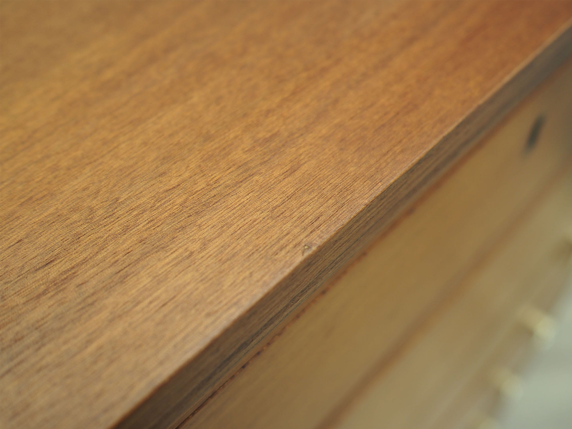 Vintage chest of drawers Mahogany Brown 1970s