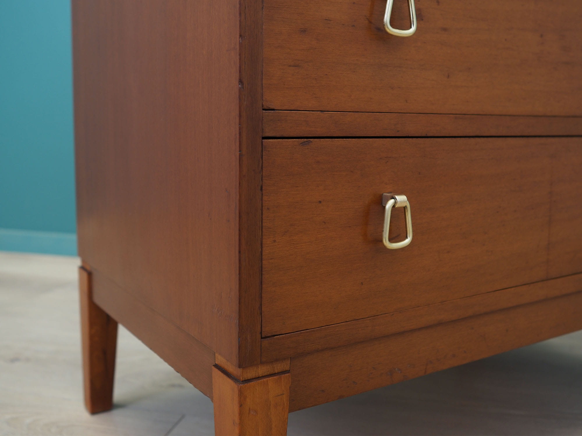 Vintage chest of drawers Mahogany Brown 1970s