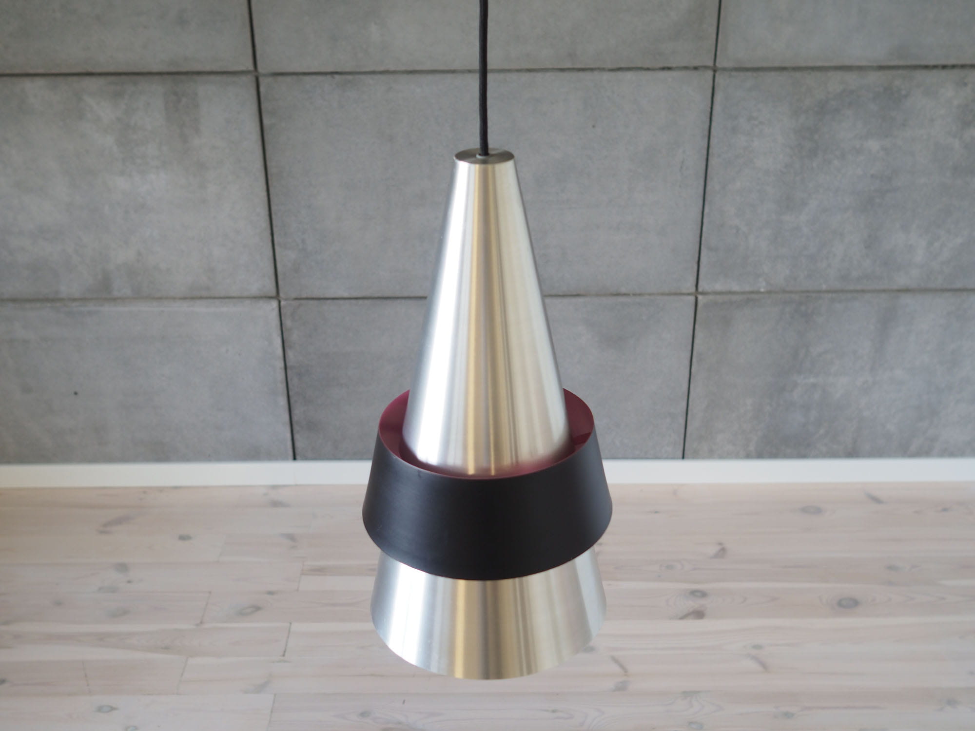Vintage Pendant Lamp Metal Multicolored 1960s