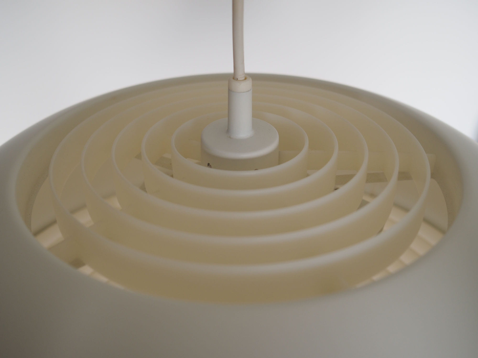 Pendant lamp Metal Plastic White