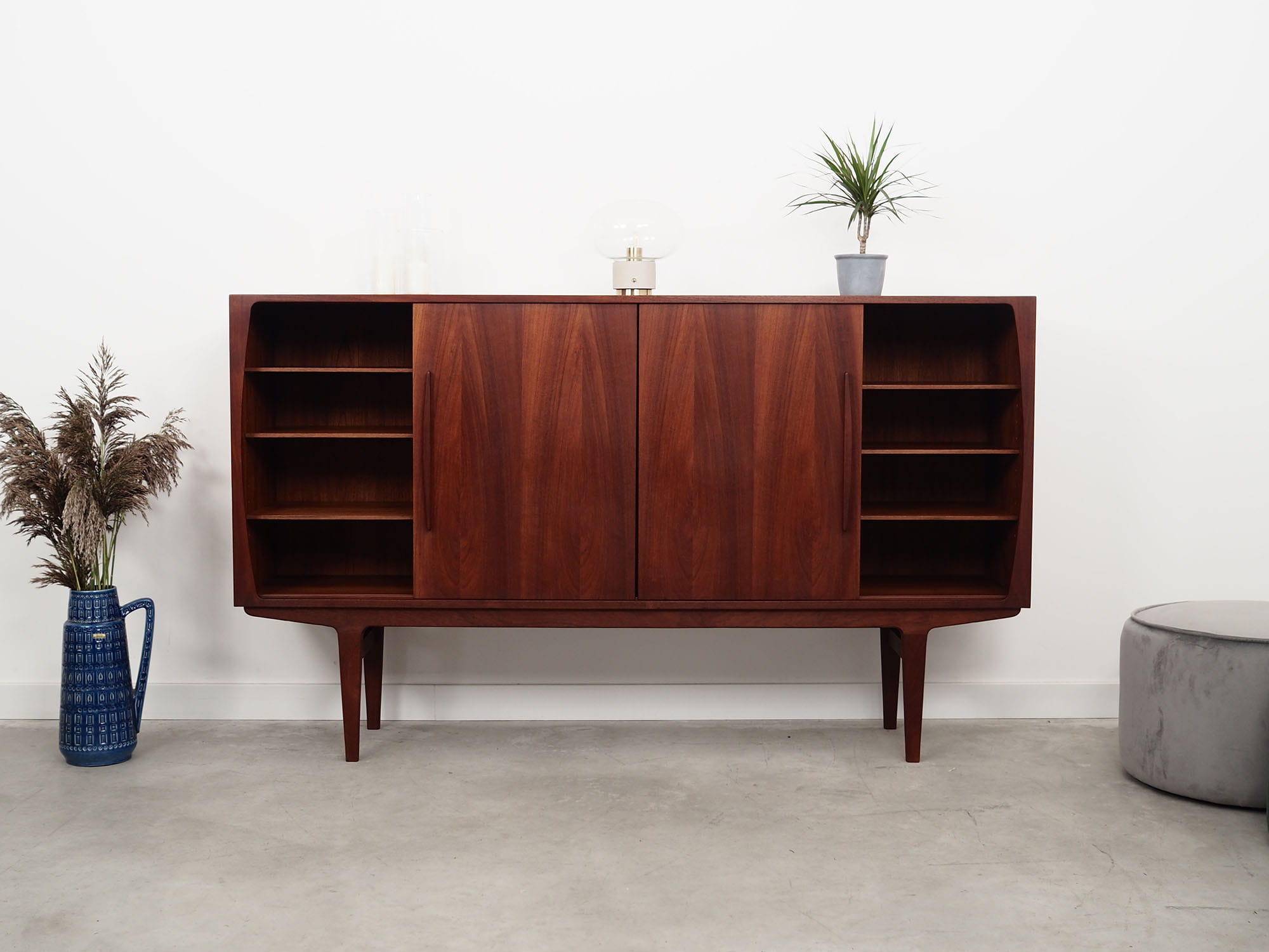 Vintage Sideboard Teak Wood Brown 1960s