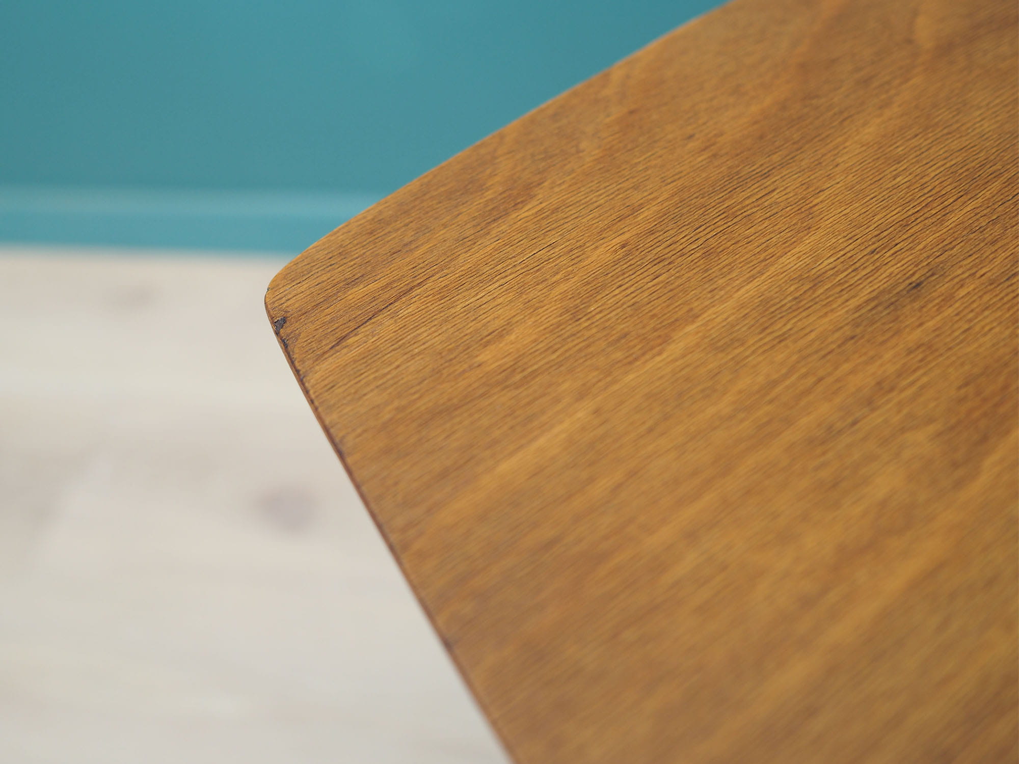 Vintage side table Walnut Brown 1970s