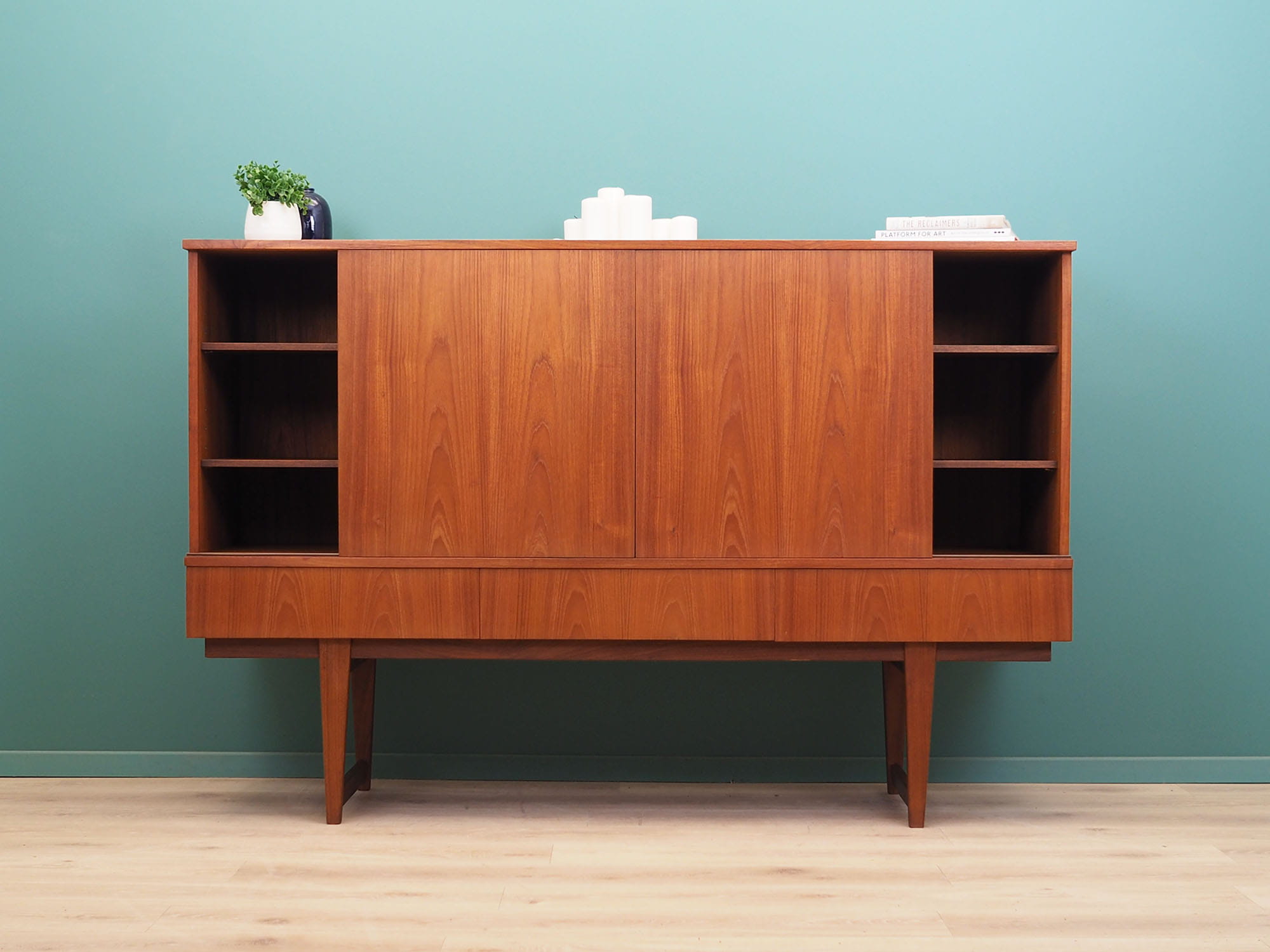 Vintage Sideboard Teak Brown 1960s