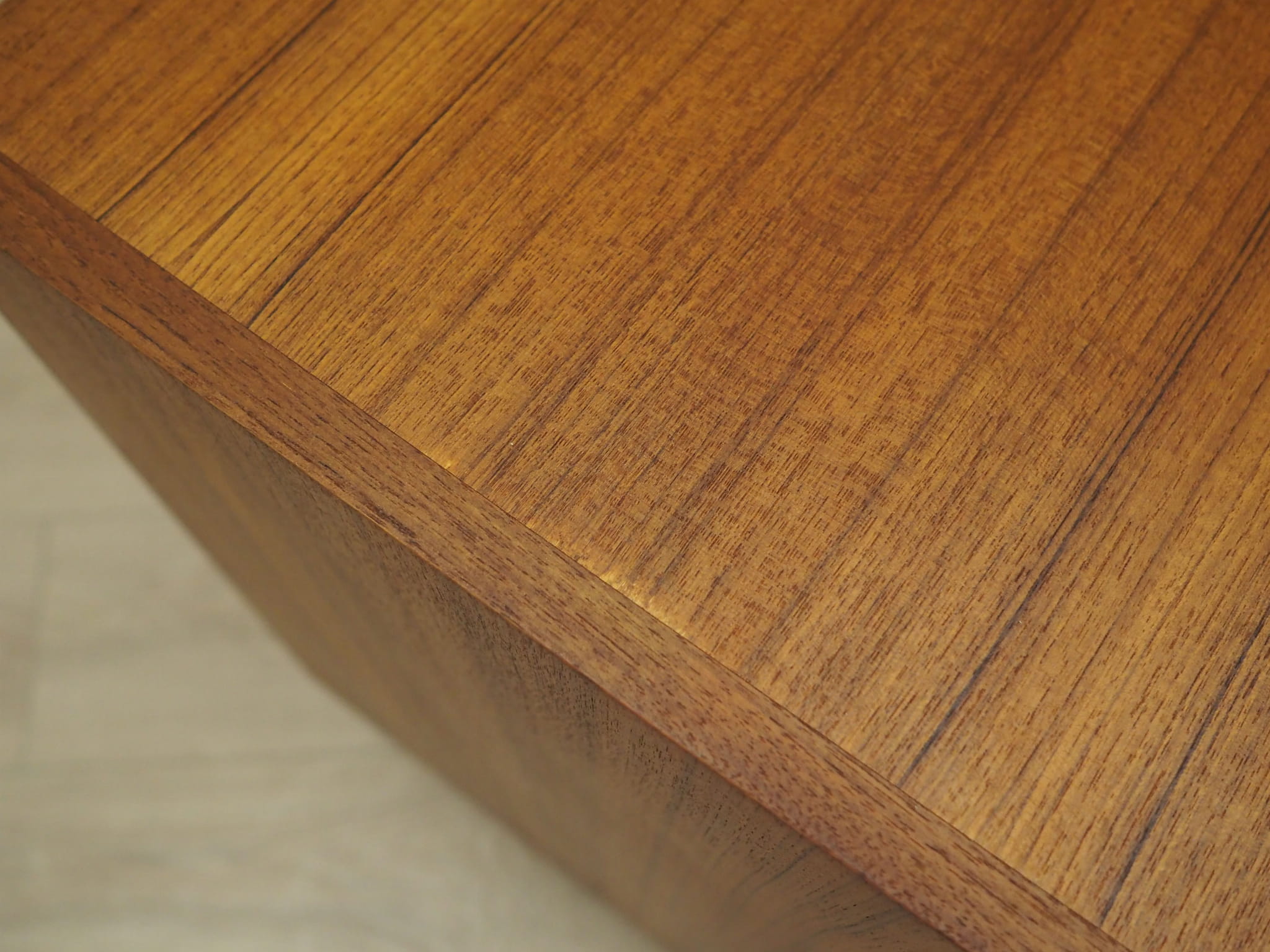 Vintage cabinet mahogany brown 1970s