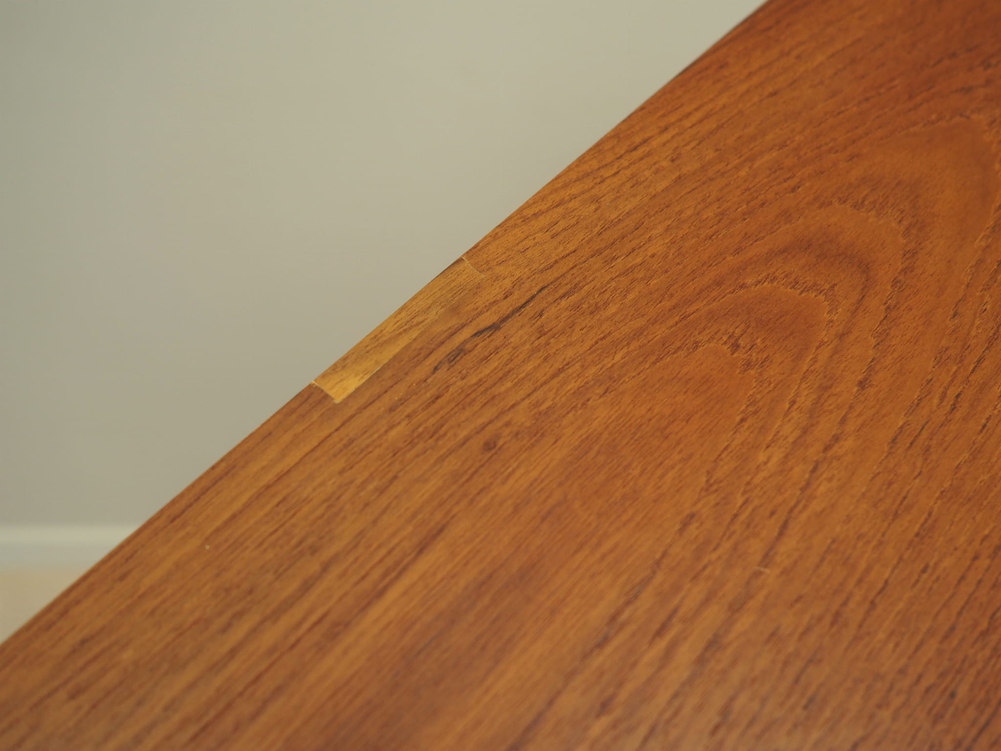 Vintage chest of drawers Teak wood Brown 1970s