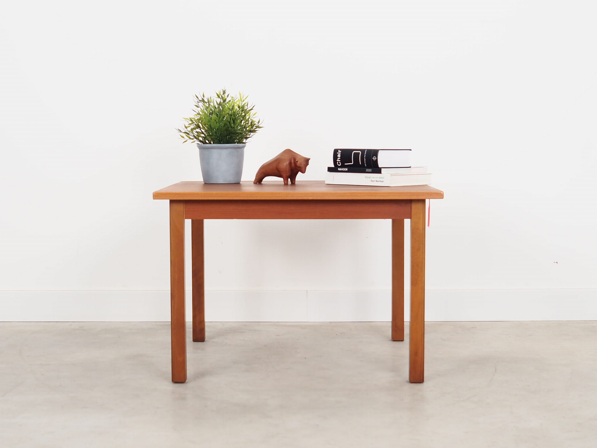 Vintage Coffee Table Teak Wood Brown 1970s