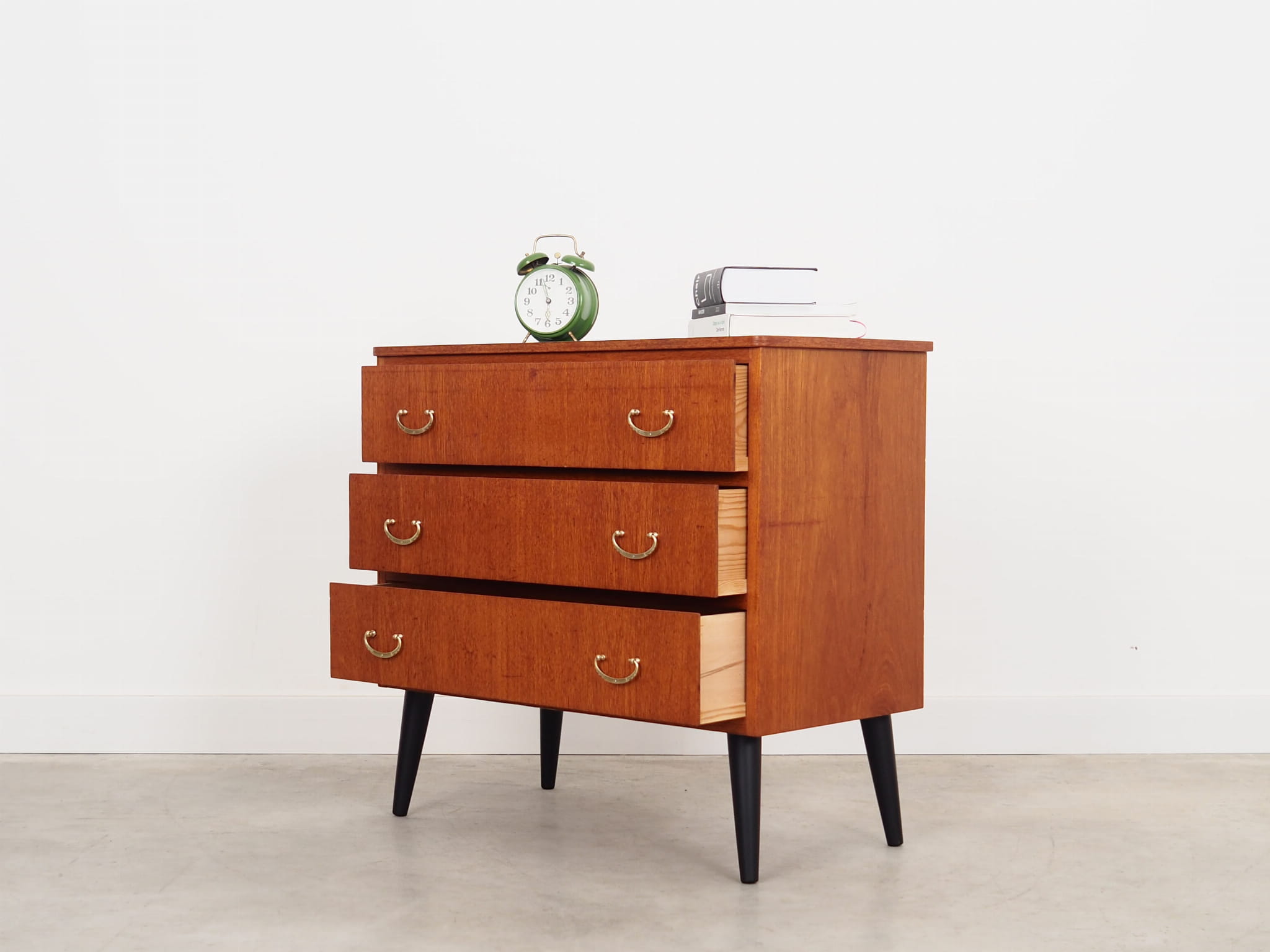 Vintage chest of drawers Teak brown 1970s