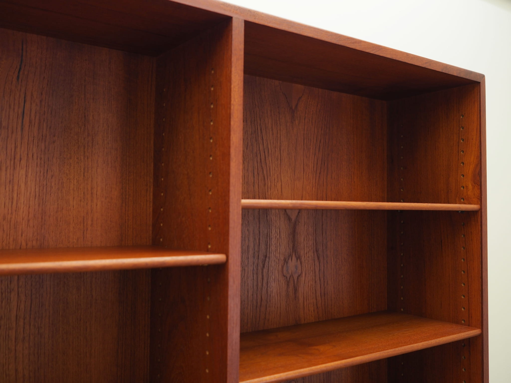 Vintage Bookshelf Teak Brown 1960s
