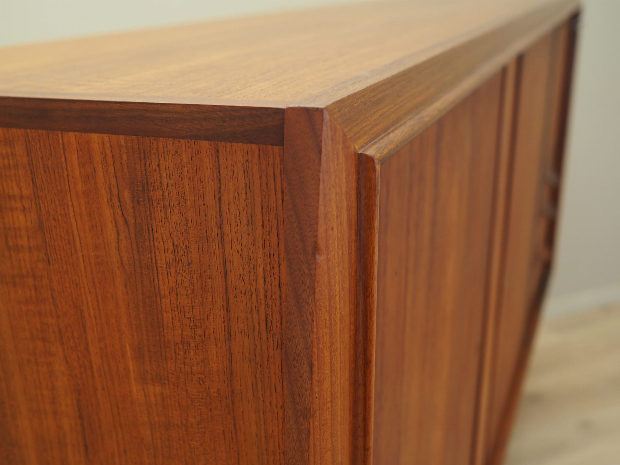 Vintage Sideboard Teak Wood Brown 1960s