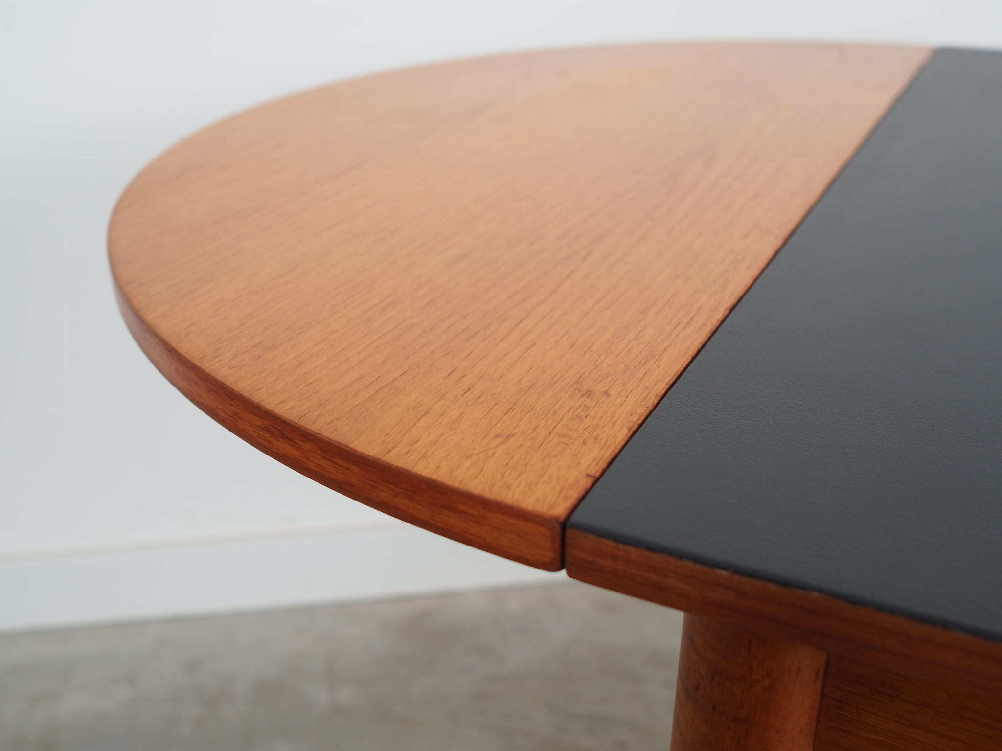 Vintage dining table Teak brown 1970s