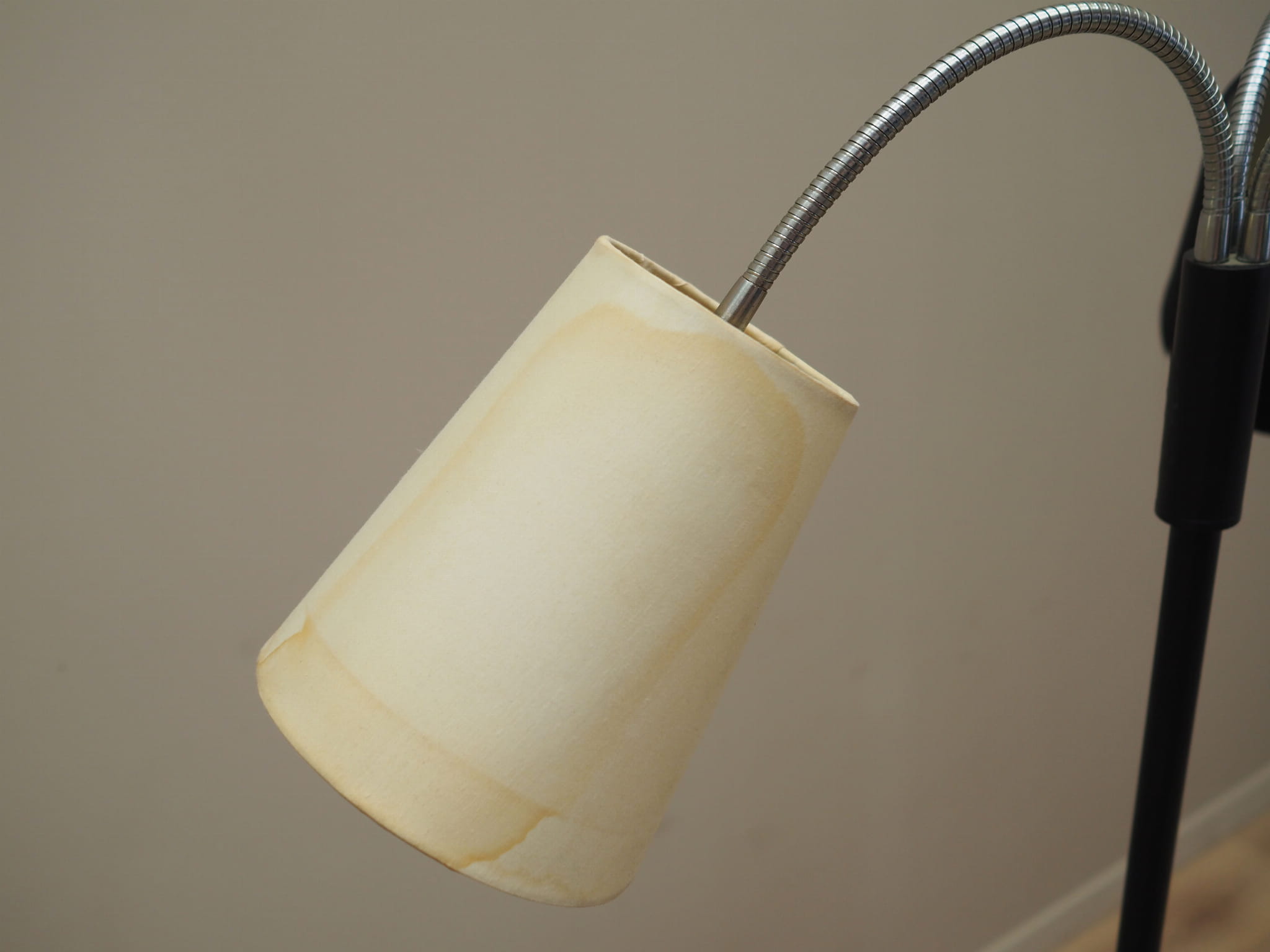 Floor lamp Metal Textile Multicolor 1970s