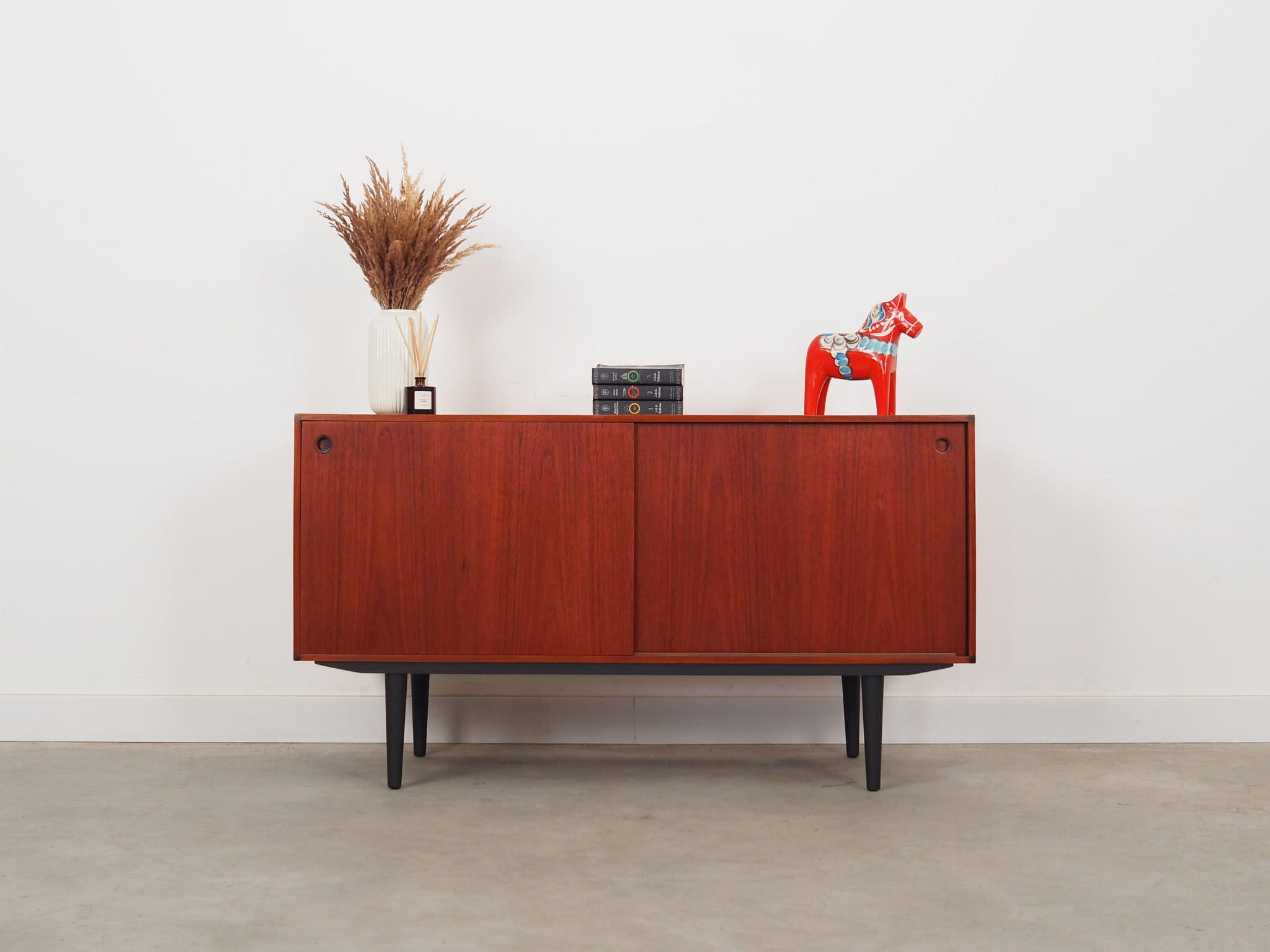 Vintage cabinet teak brown 1960s