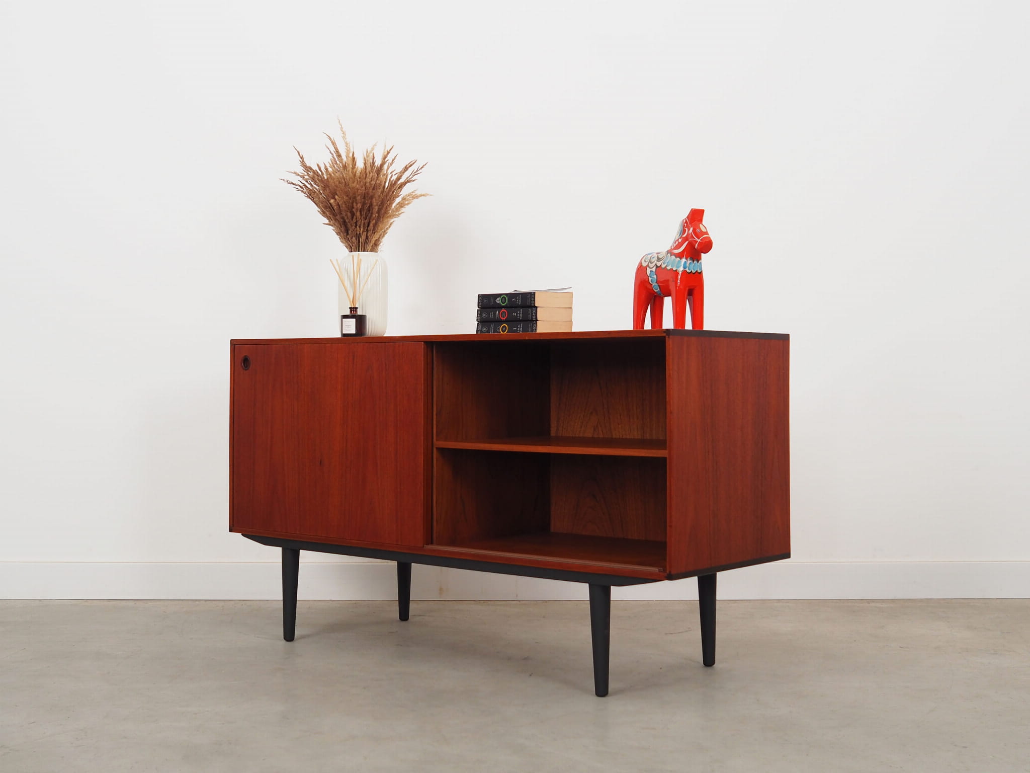 Vintage cabinet teak brown 1960s
