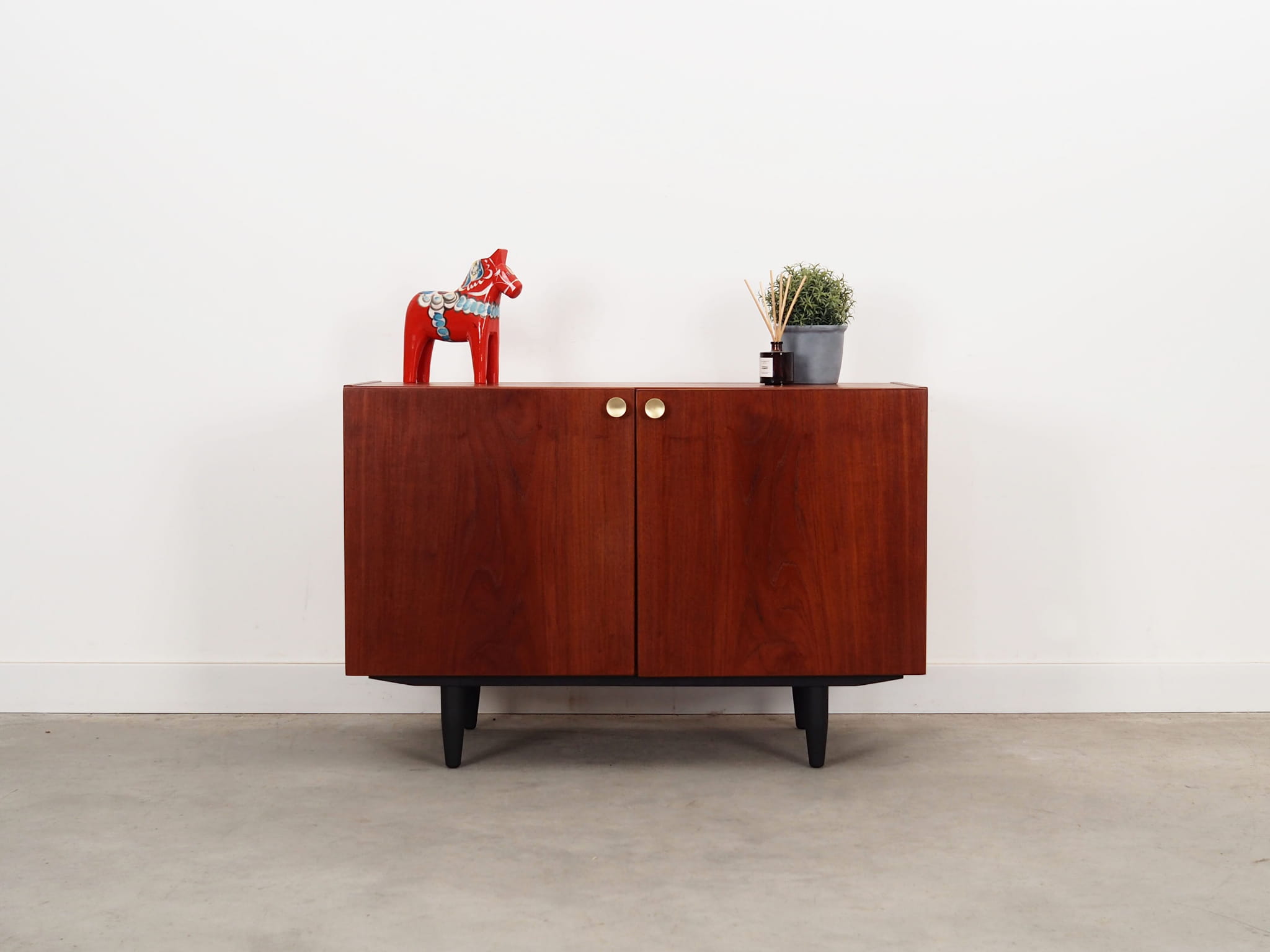 Vintage cabinet Teak brown 1970s