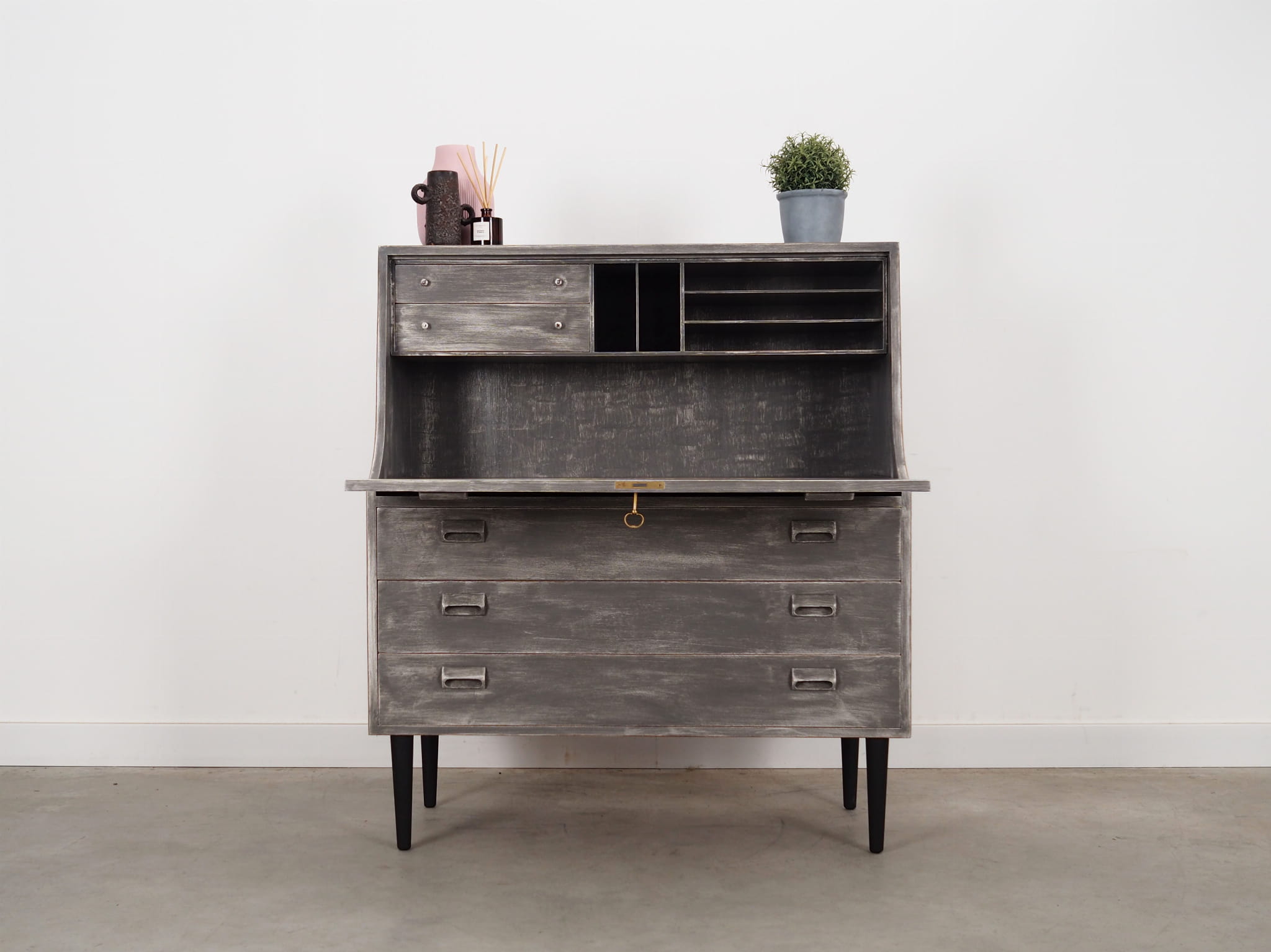 Secretary Wood Grey 1960s