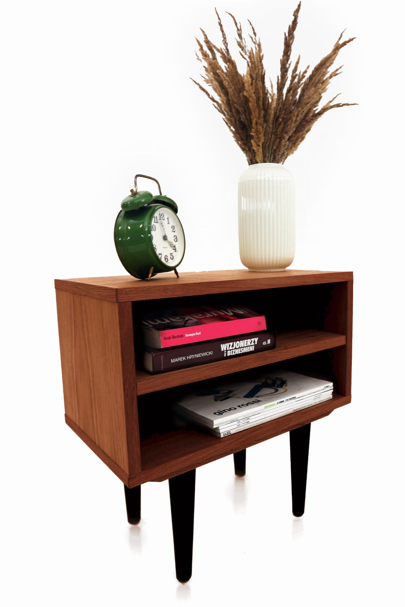 Comodino legno marrone