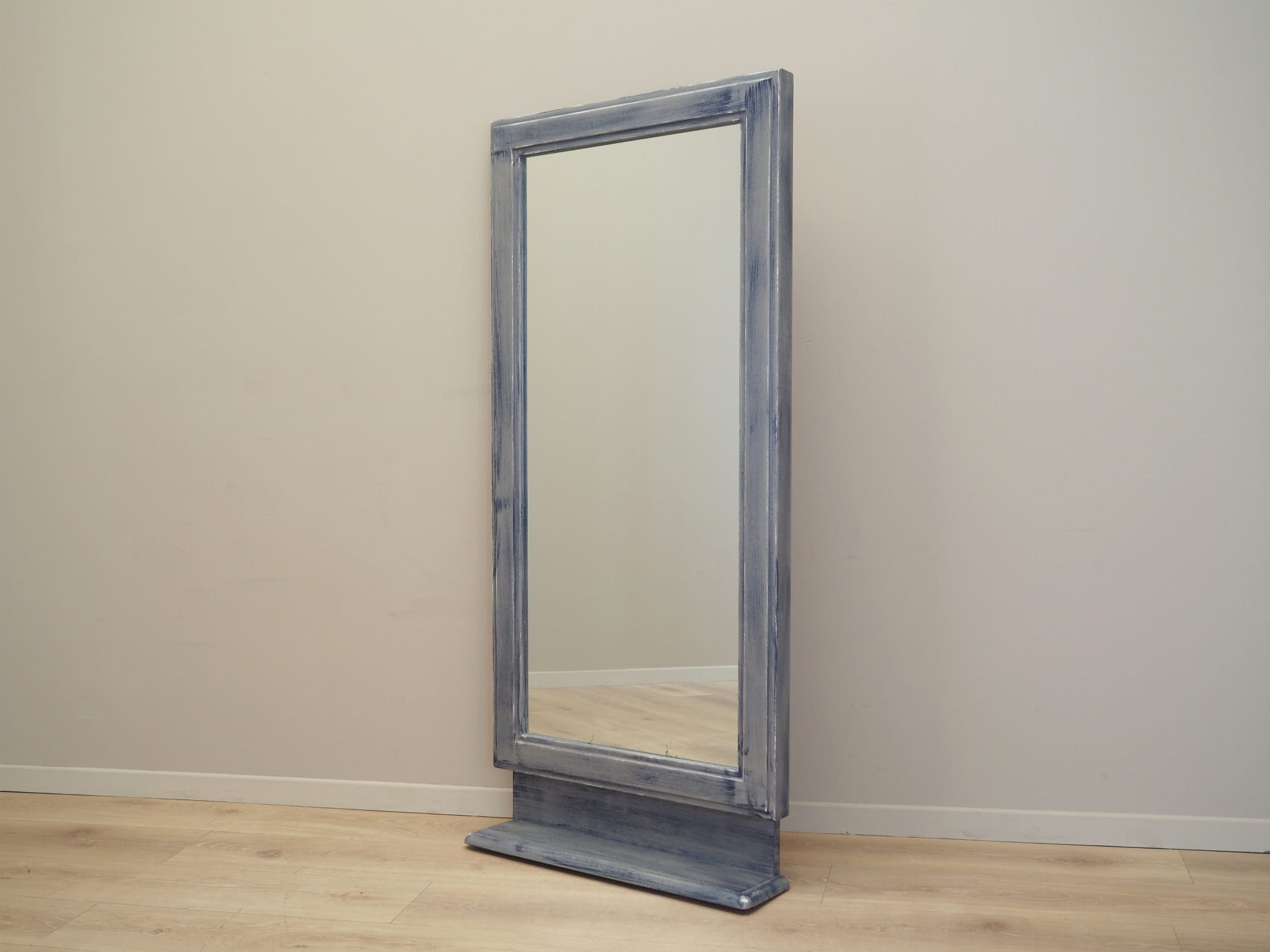 Vintage Mirror Beechwood Grey 1960s