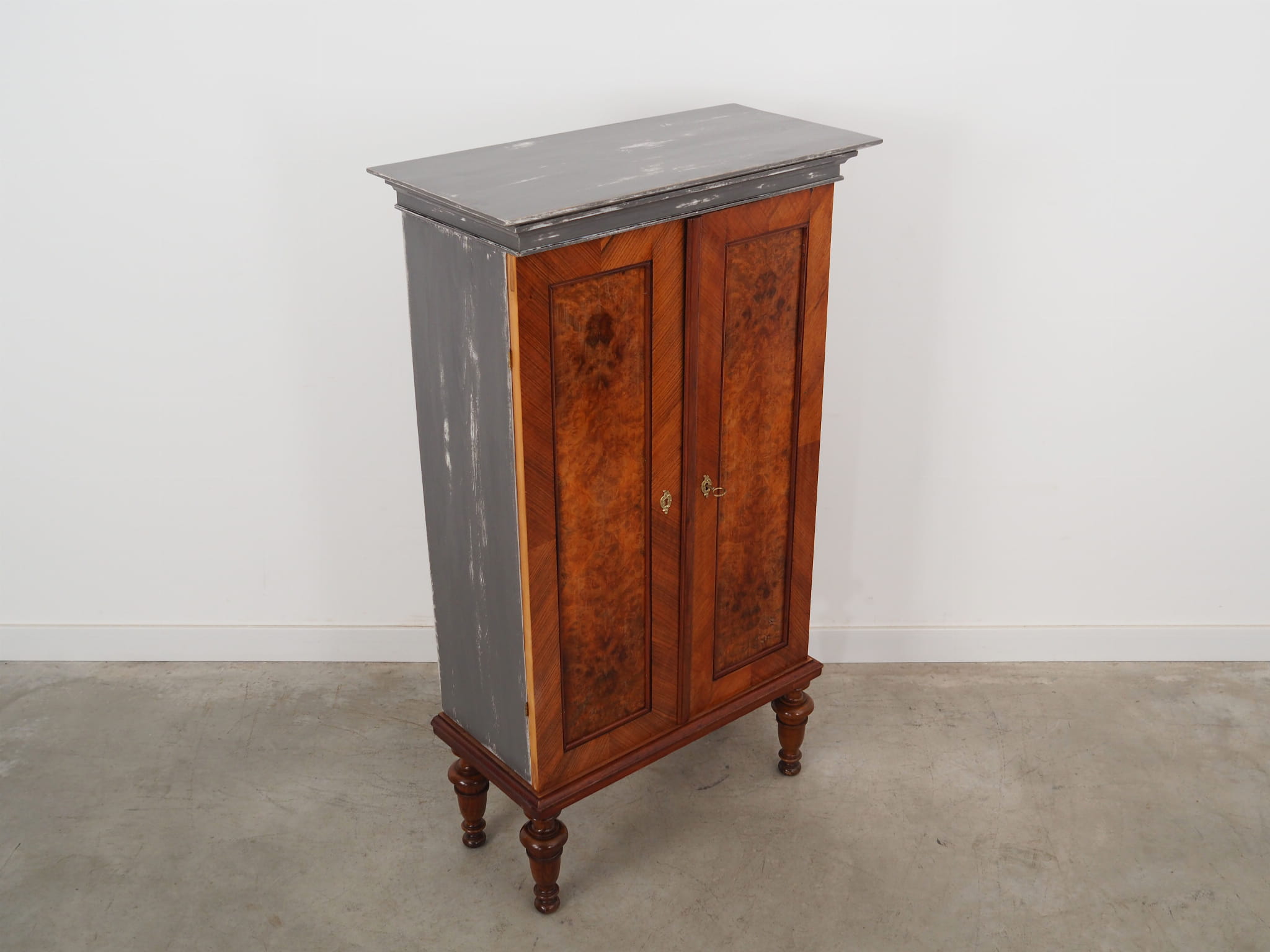 Vintage chest of drawers Pine wood Brown 1960s