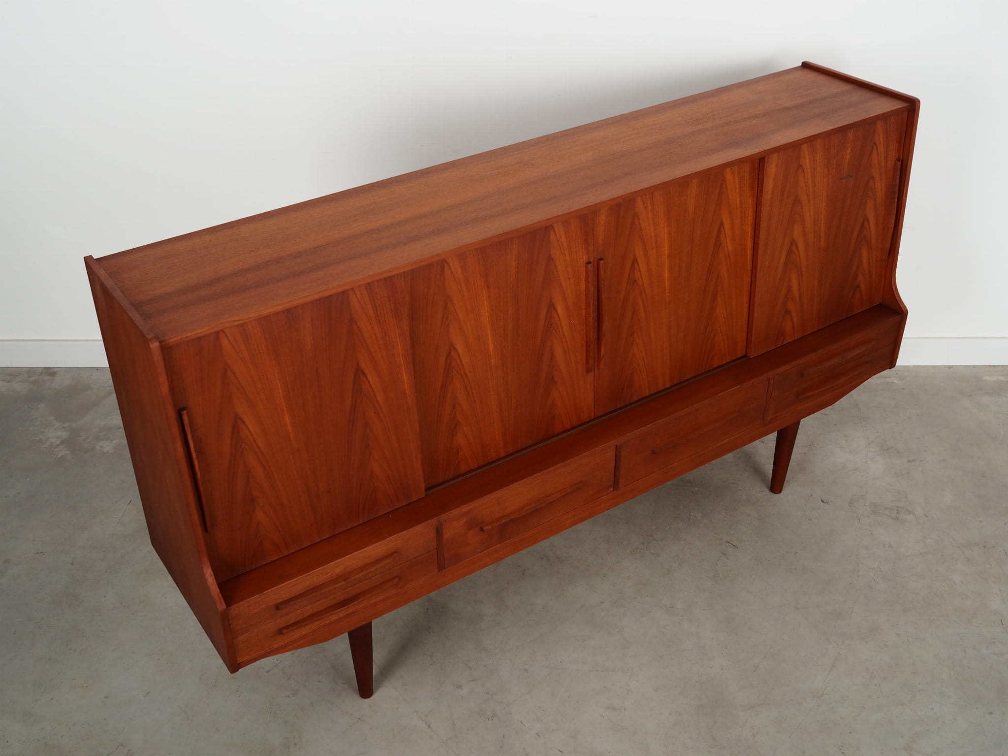 Vintage sideboard teak brown 1960s
