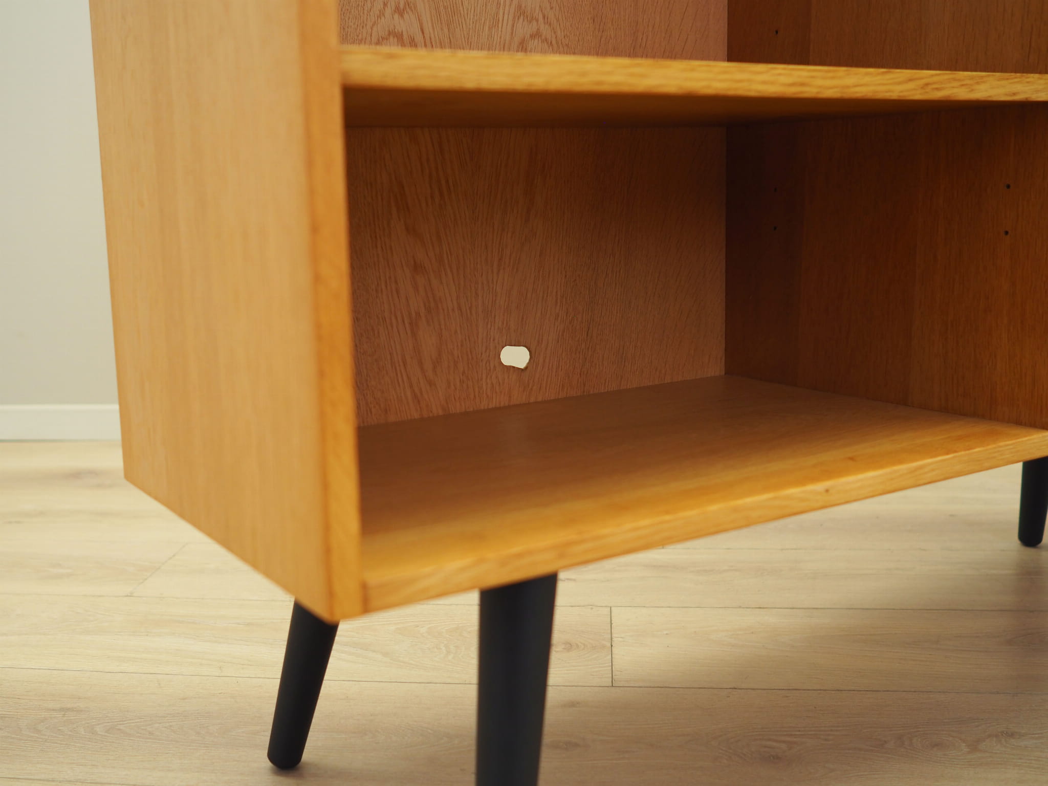 Bookshelf Wood Beige 1970s