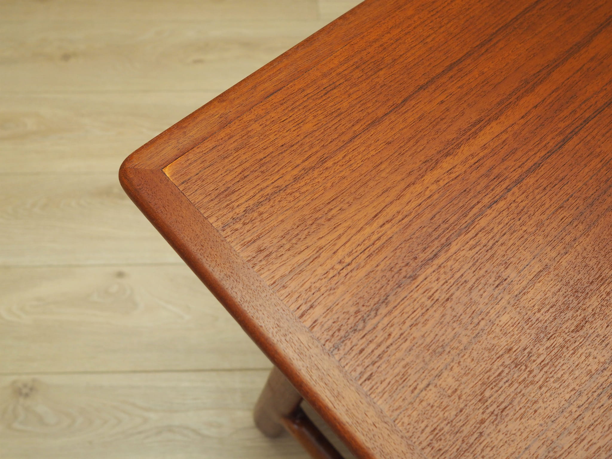 Vintage desk teak brown 1970s