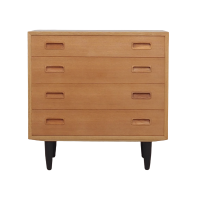 Vintage chest of drawers wood beige 1970s