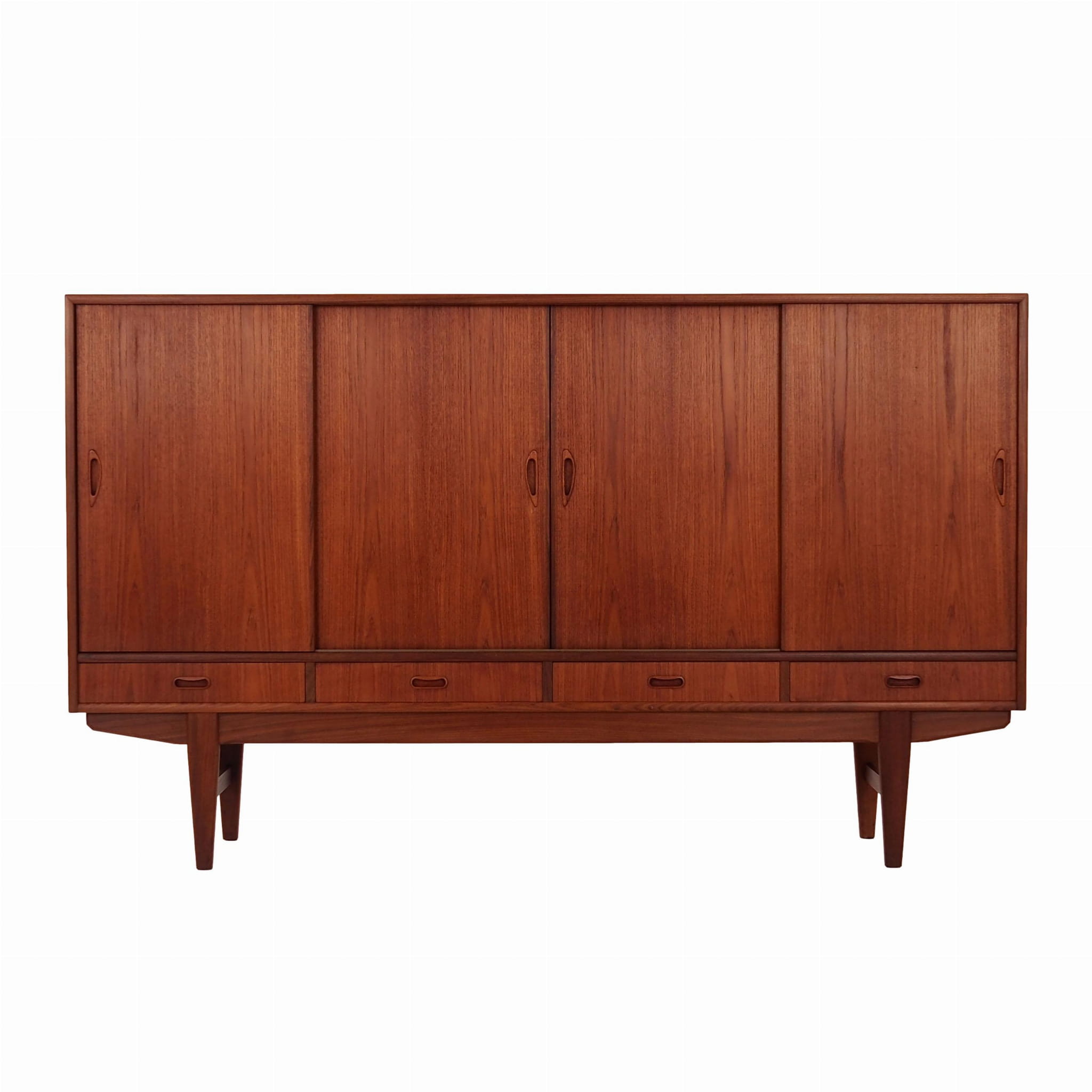 Vintage Sideboard Teak Wood Brown 1970s