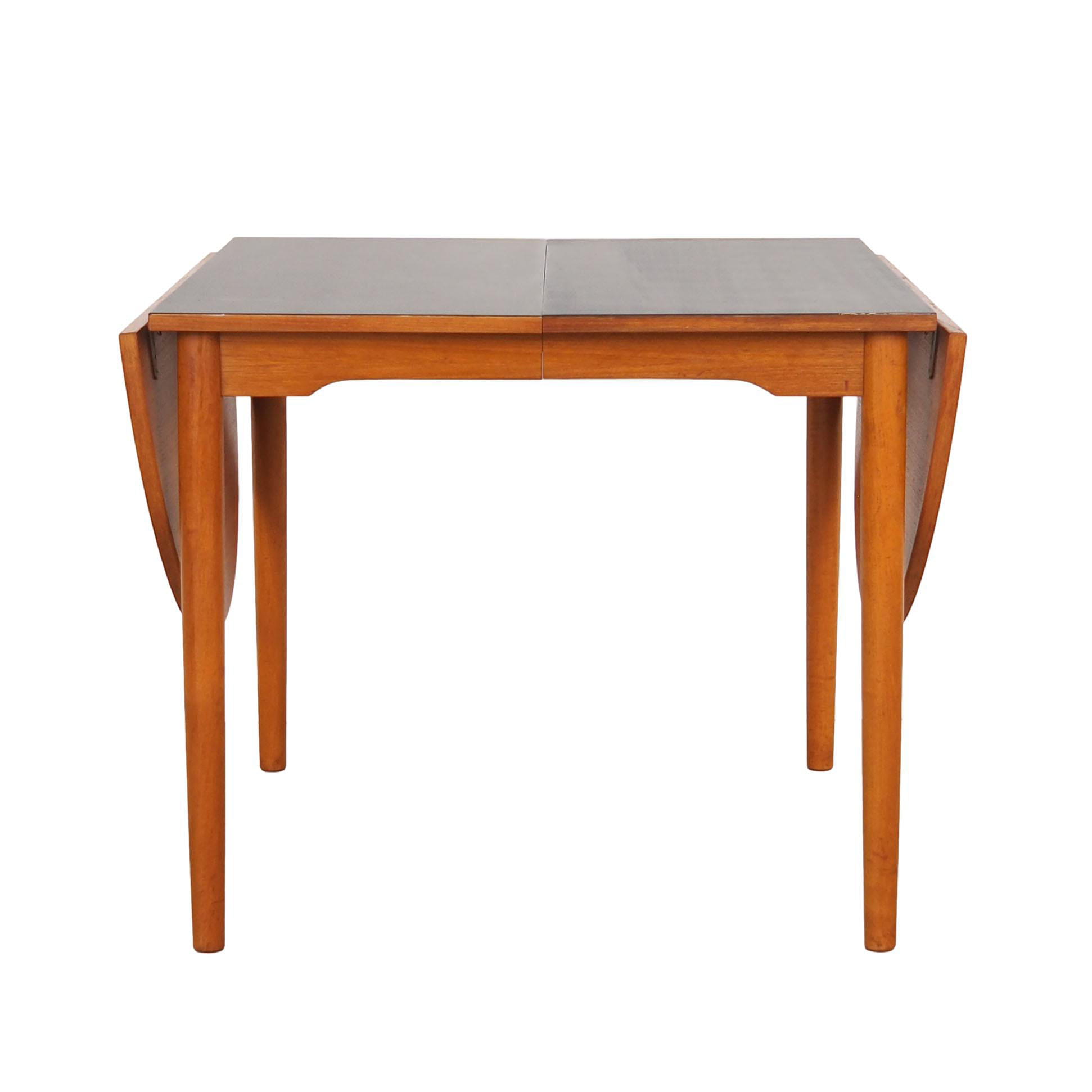 Vintage dining table Teak brown 1970s