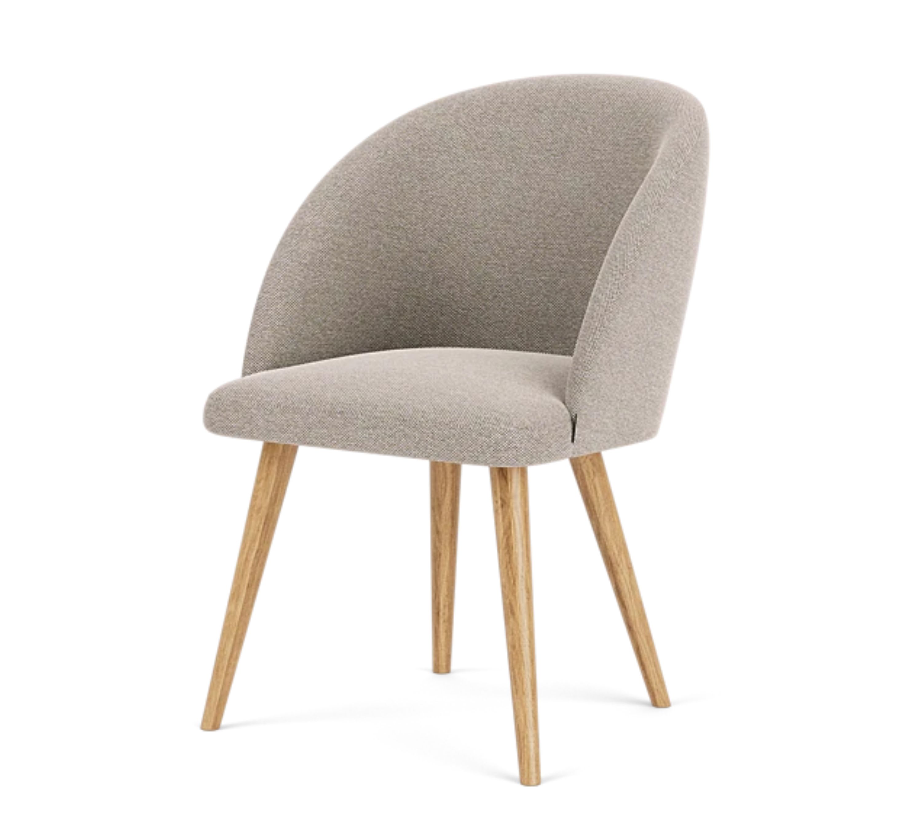 Holly Esszimmerstuhl Agnes Brown Beine Oak