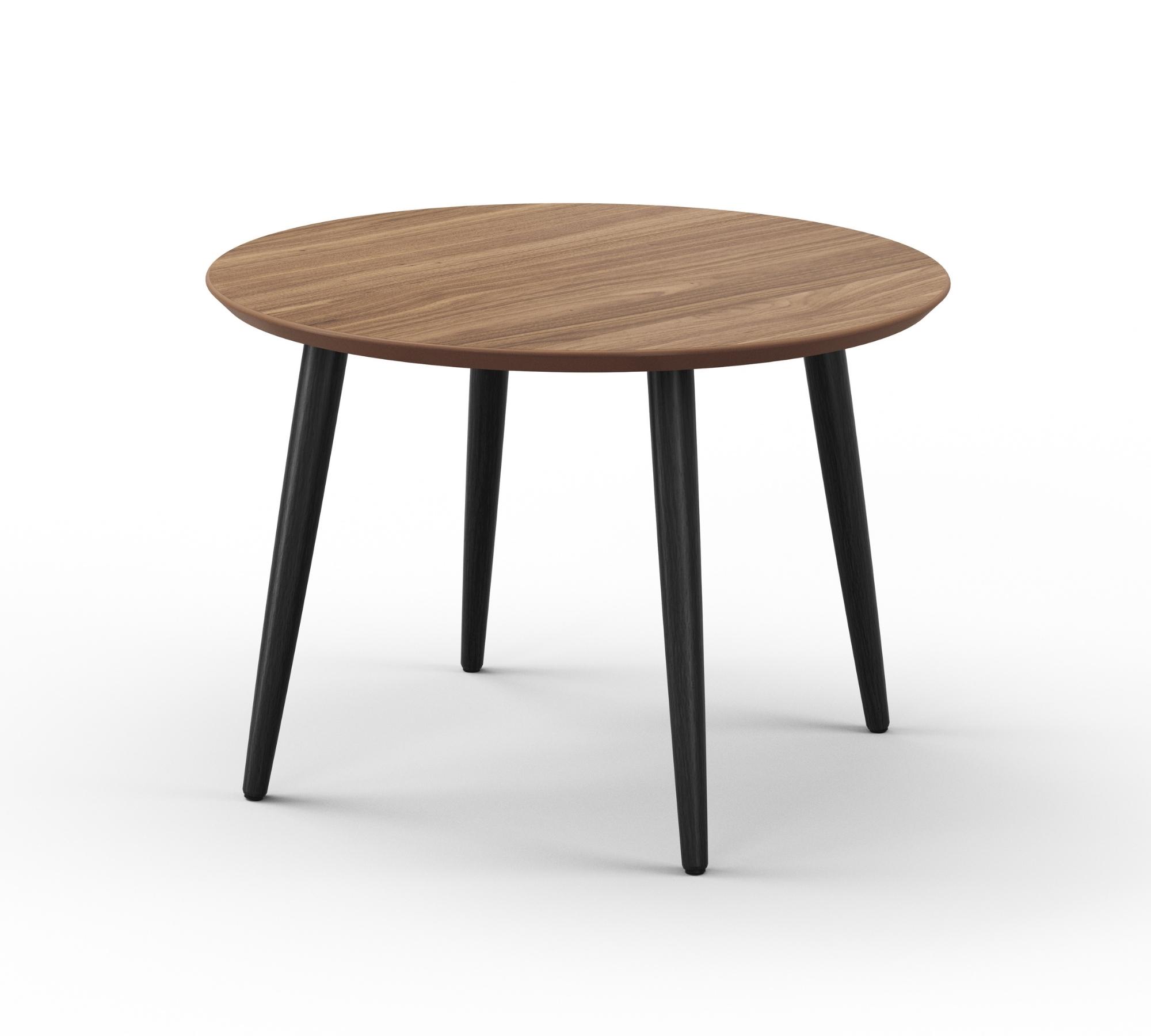 Hubert Couchtisch Walnut Ø 60cm
