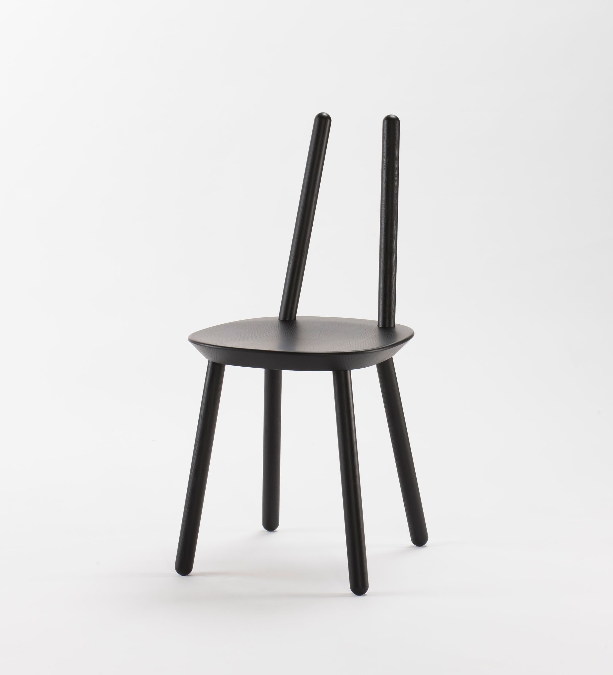 Naïve Chair Ash Wood Black