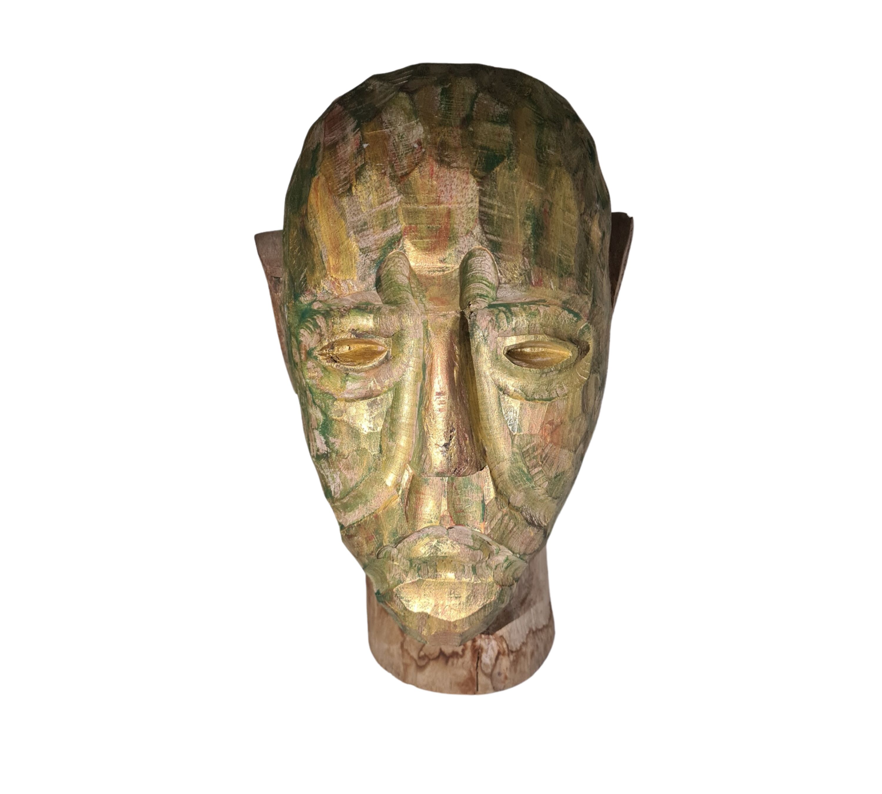 Jackson bust Mango wood Natural
