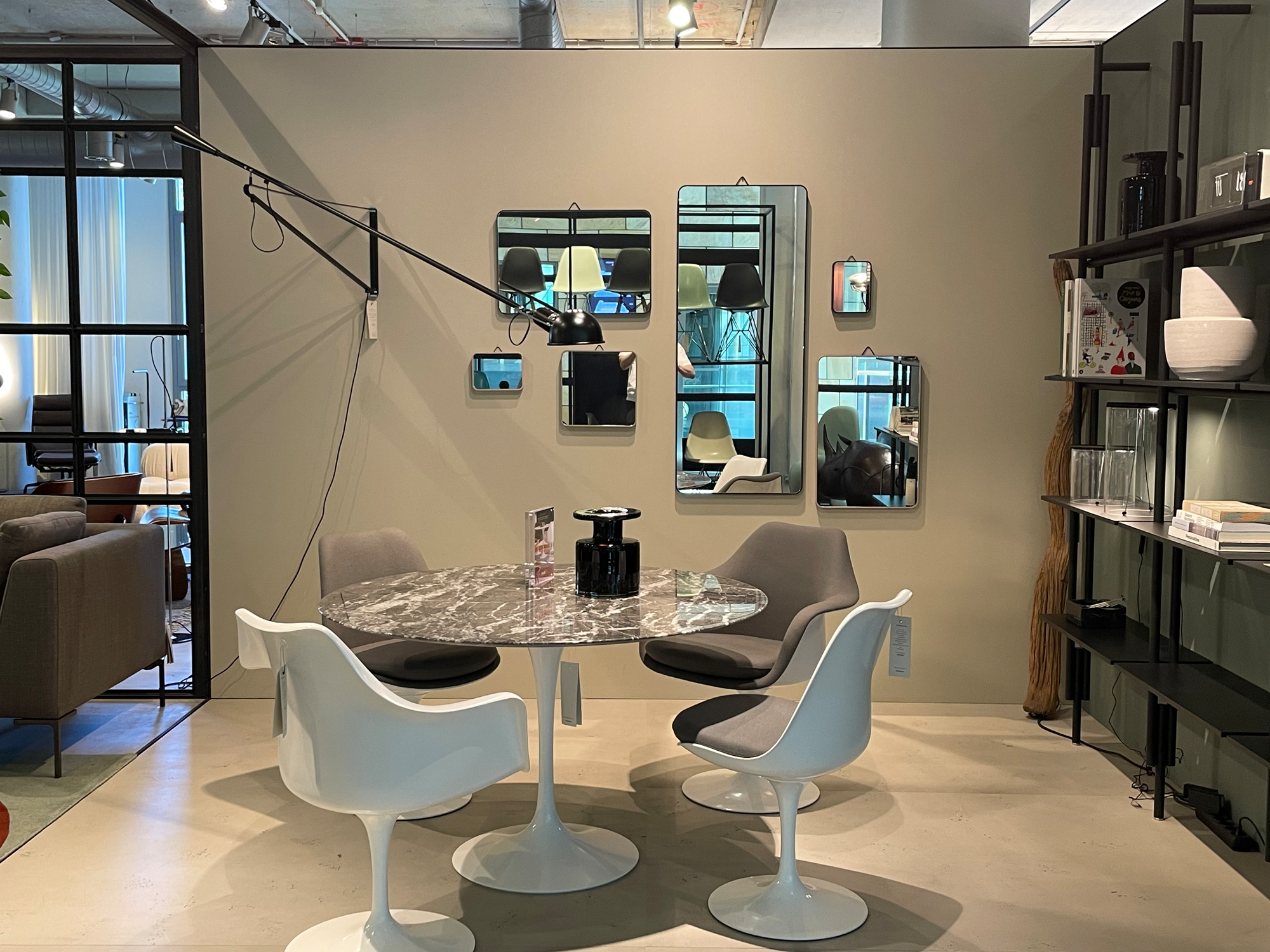 6x Wall mirror Multicolor