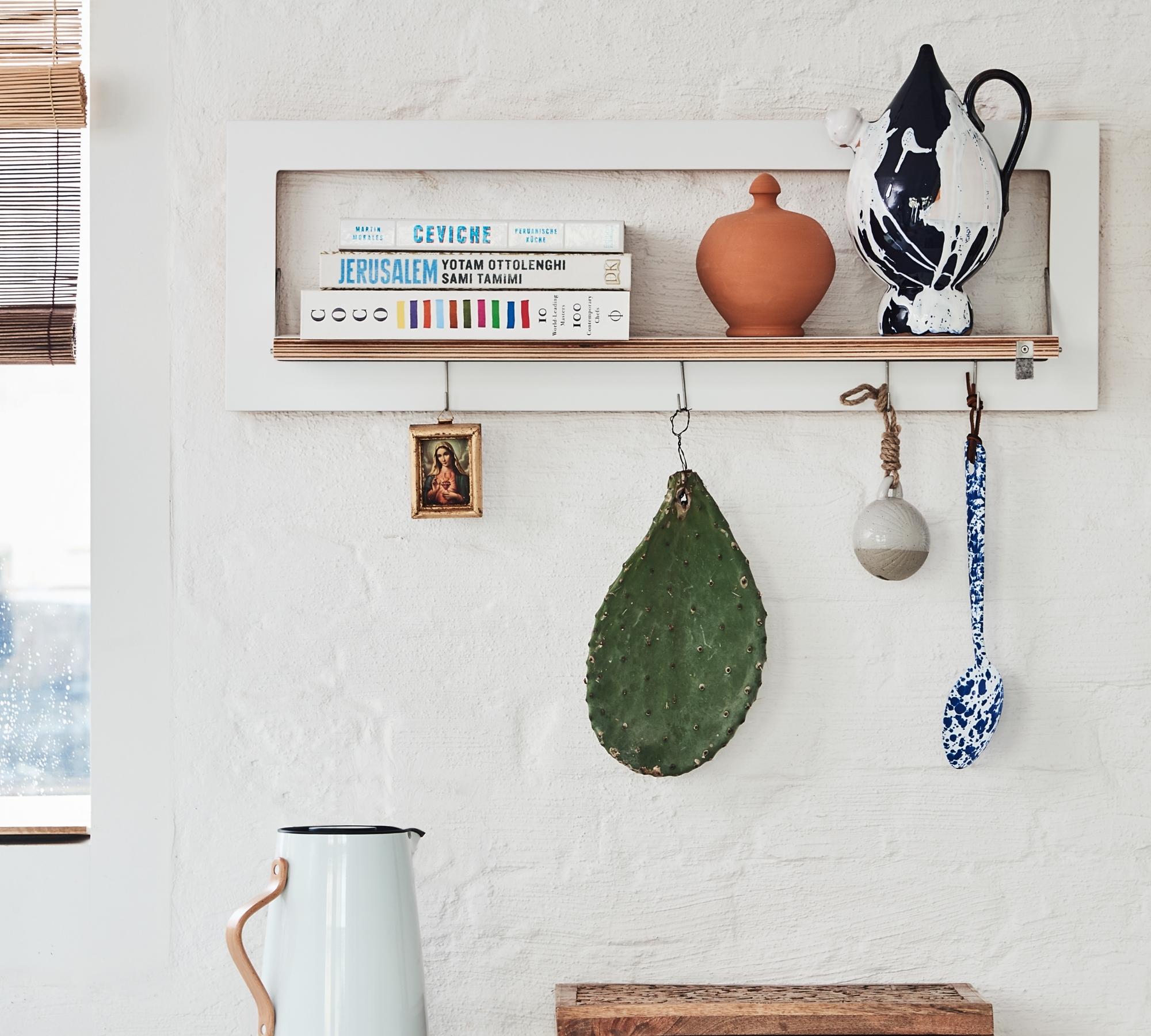 Fläpps Wall shelf 80x27-1 White