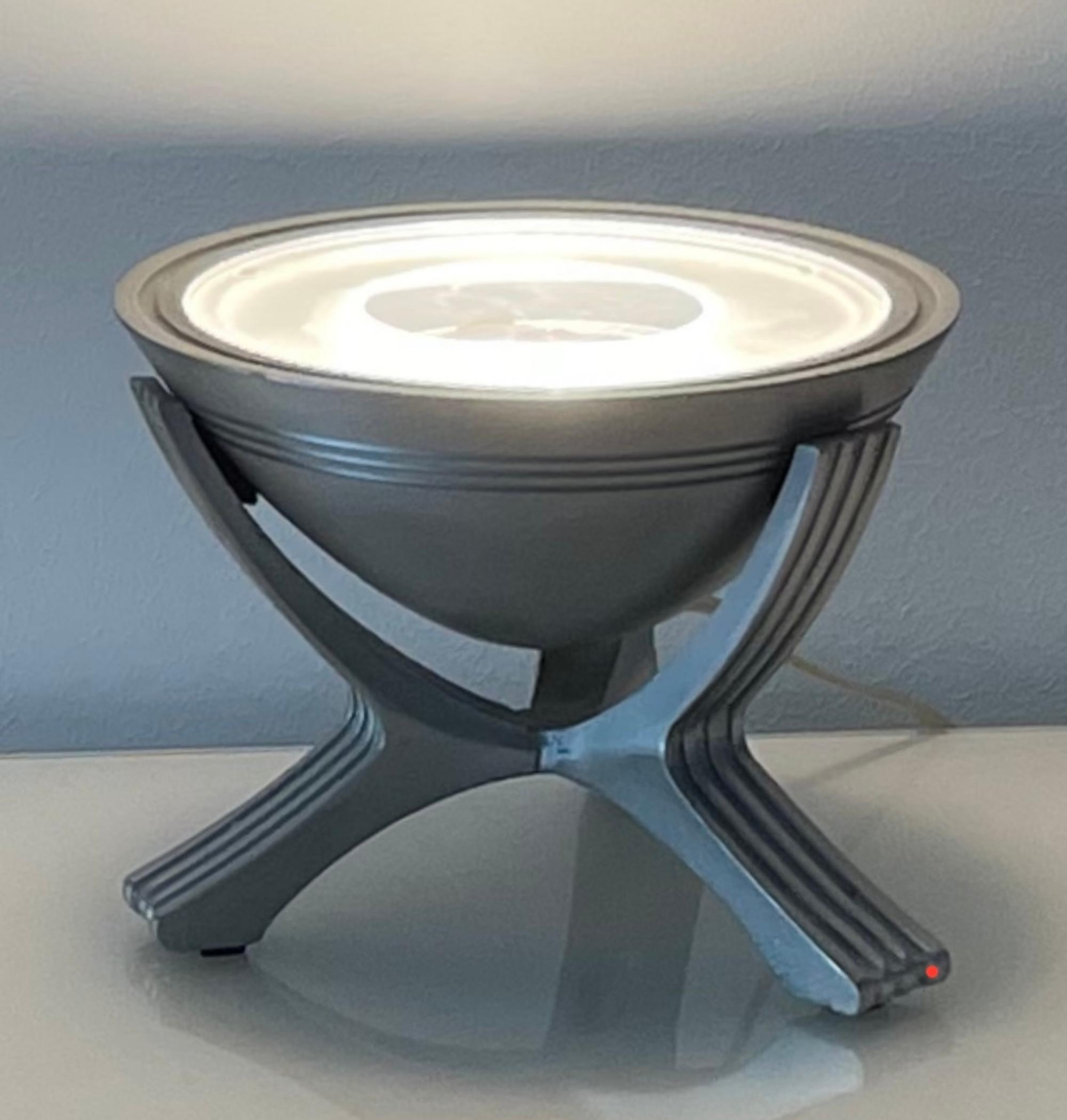 3x Reflektorlampe Olympia Lätizia aus massivem Aluminium 