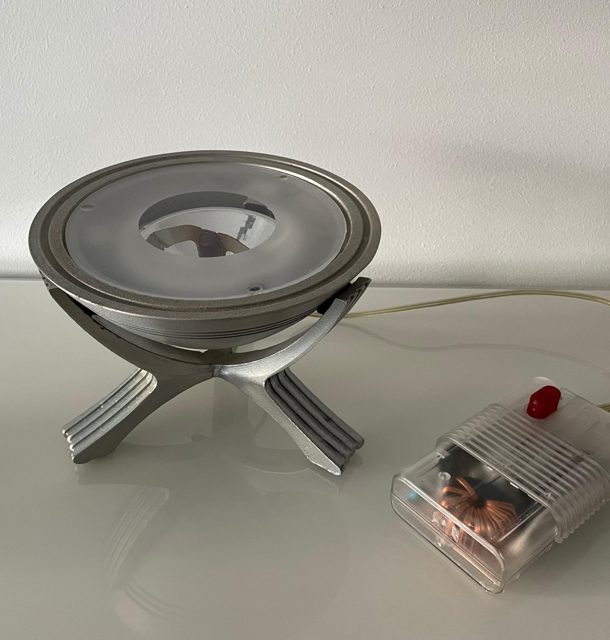 3x Reflektorlampe Olympia Lätizia aus massivem Aluminium 