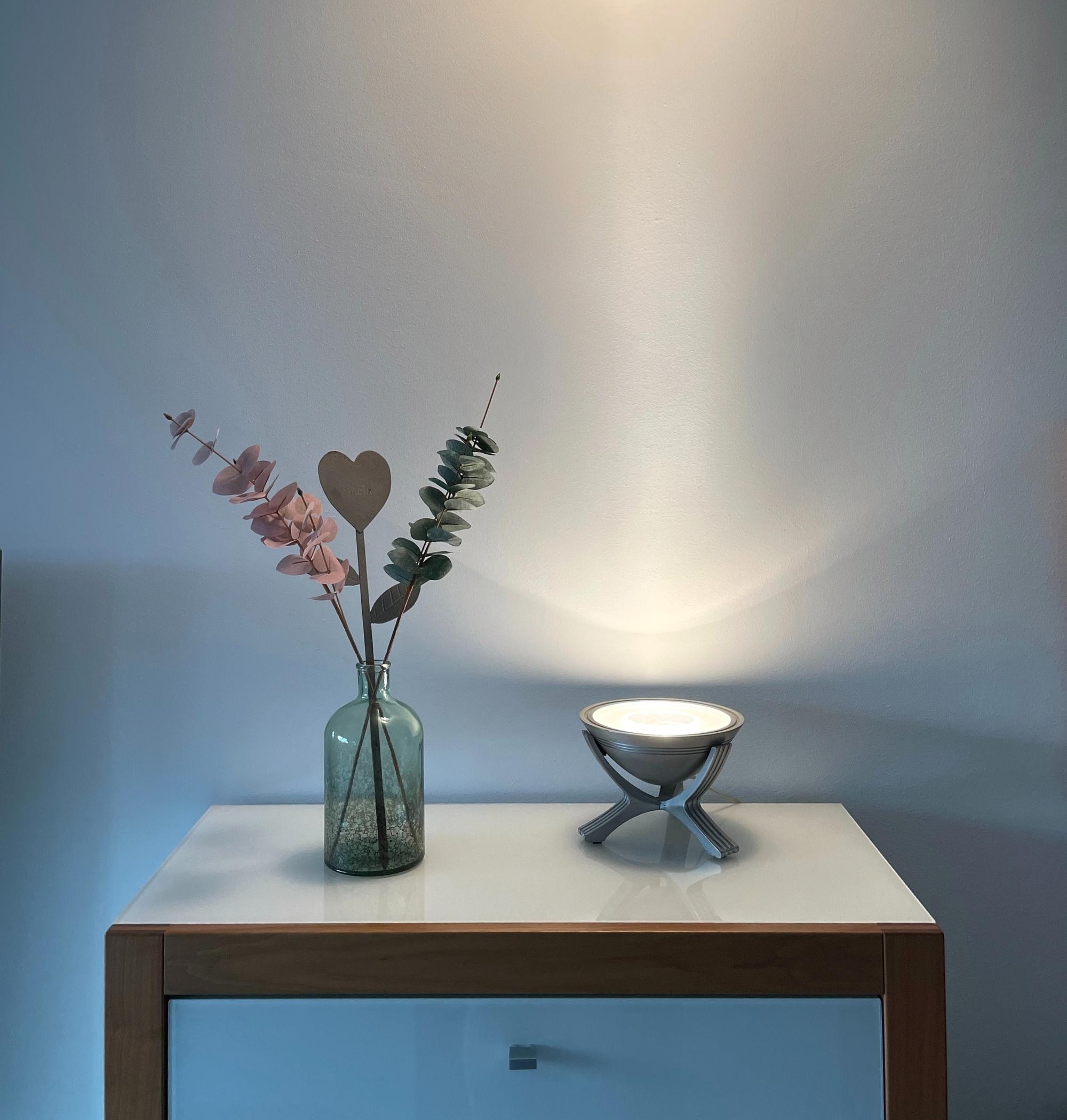 3x Reflektorlampe Olympia Lätizia aus massivem Aluminium 