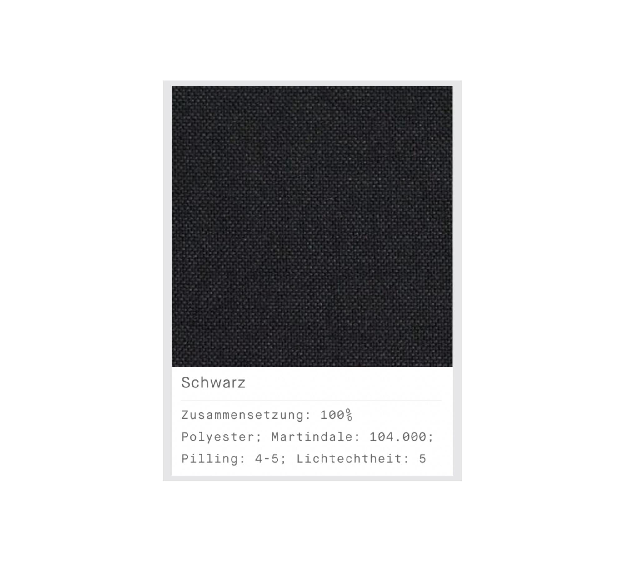 Pyllow 2-Sitzer Sofa Feingewebe Schwarz