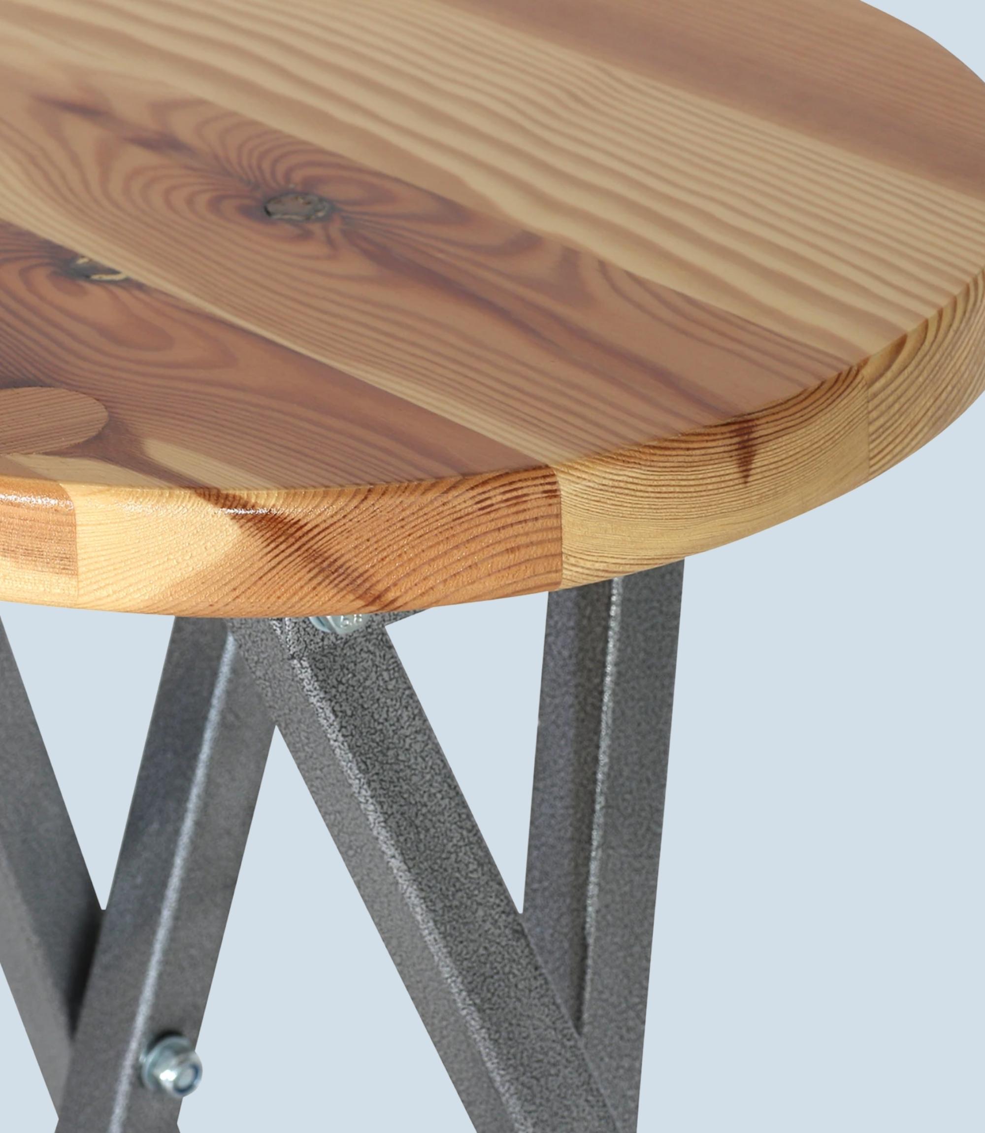 Barhocker Massivholz Braun