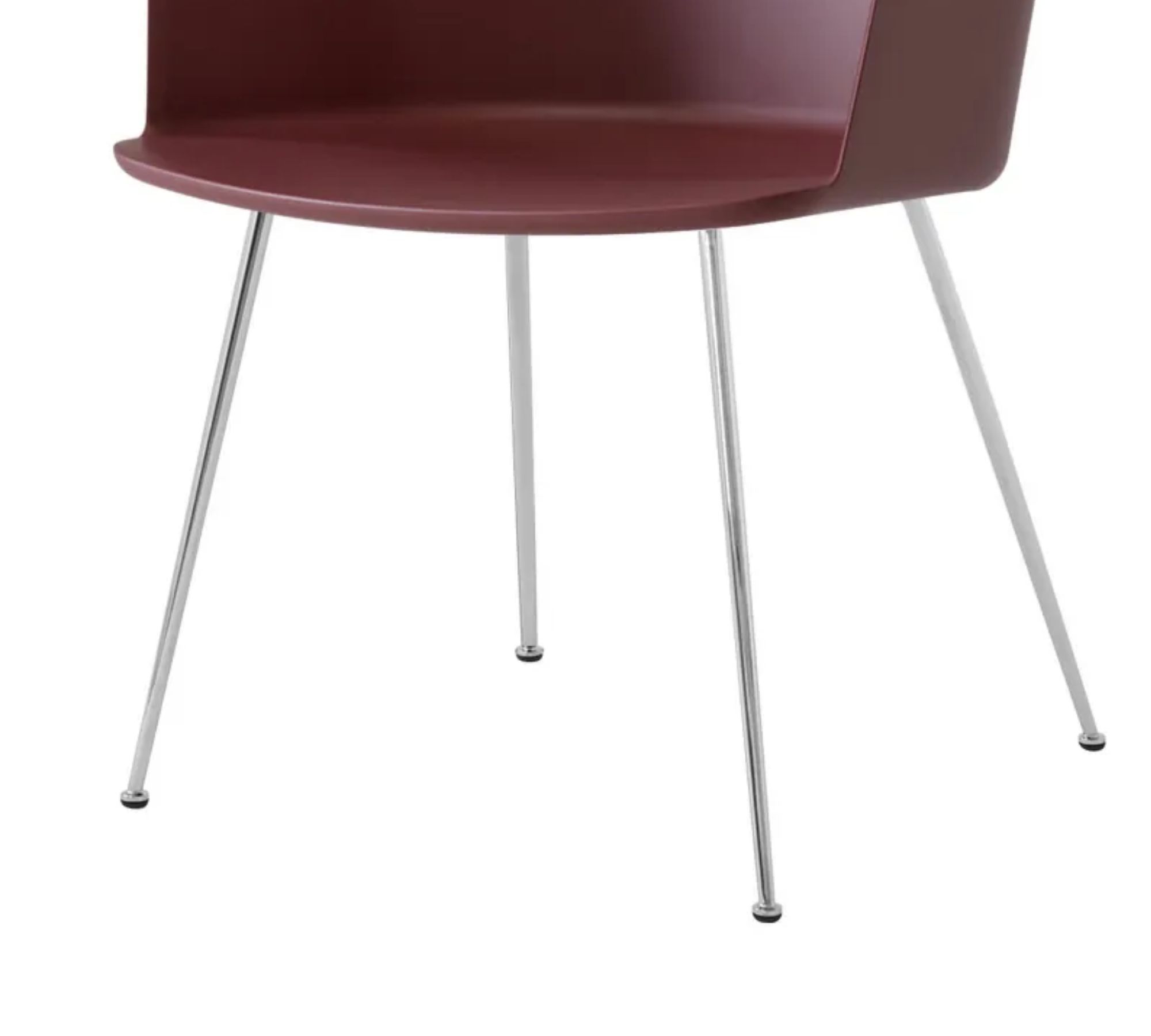 Rely HW33 Armchair Plastic Metal Red-brown