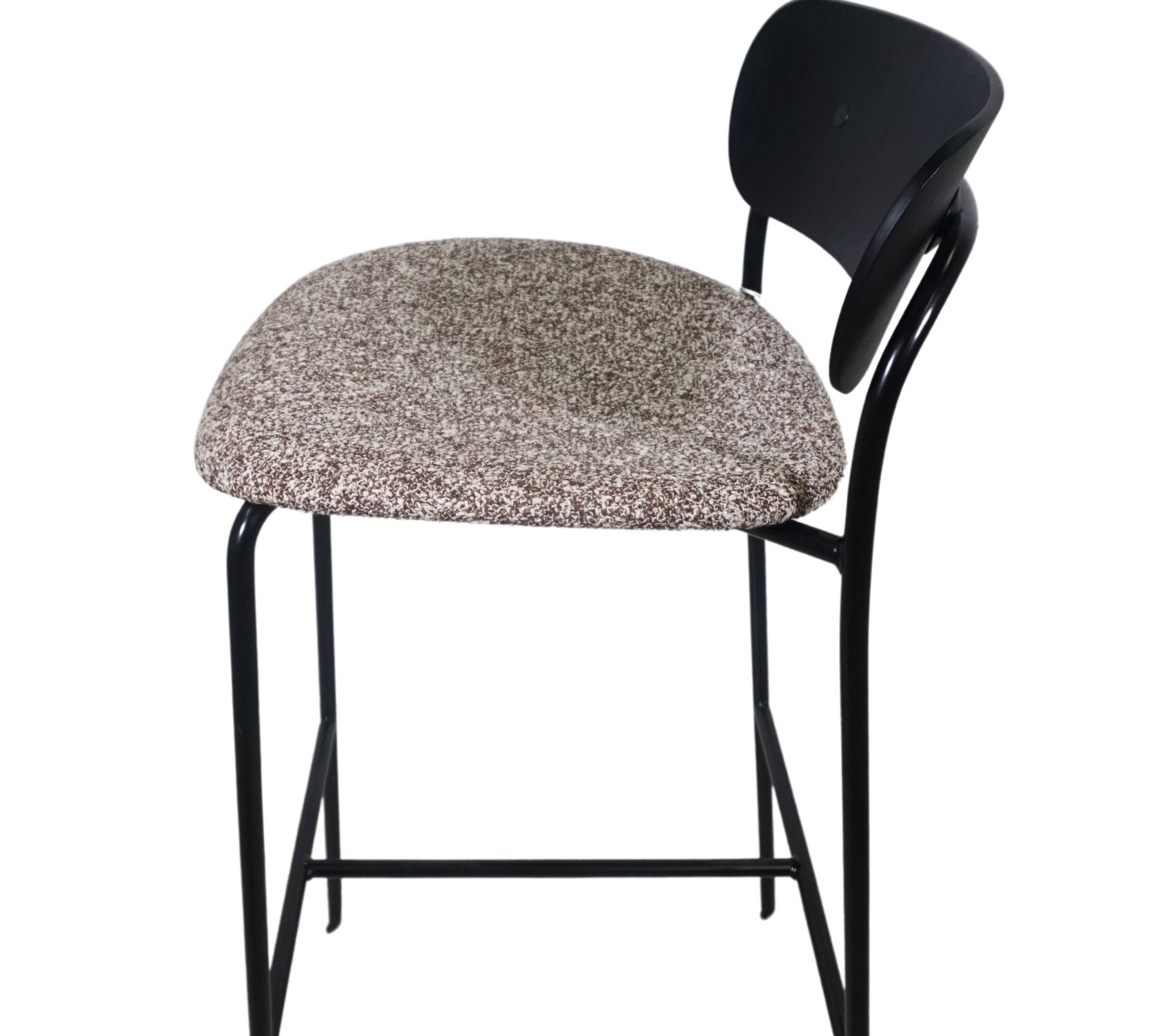 Pavilion AV1 Bar Stool Textile Steel Black
