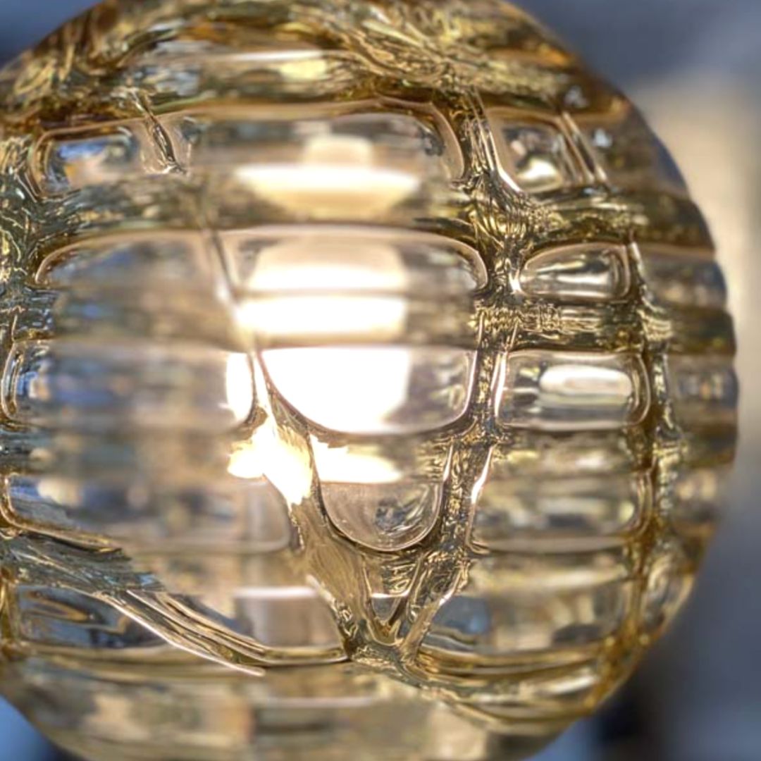 Bubble-Design Tischleuchte 1970er Jahre