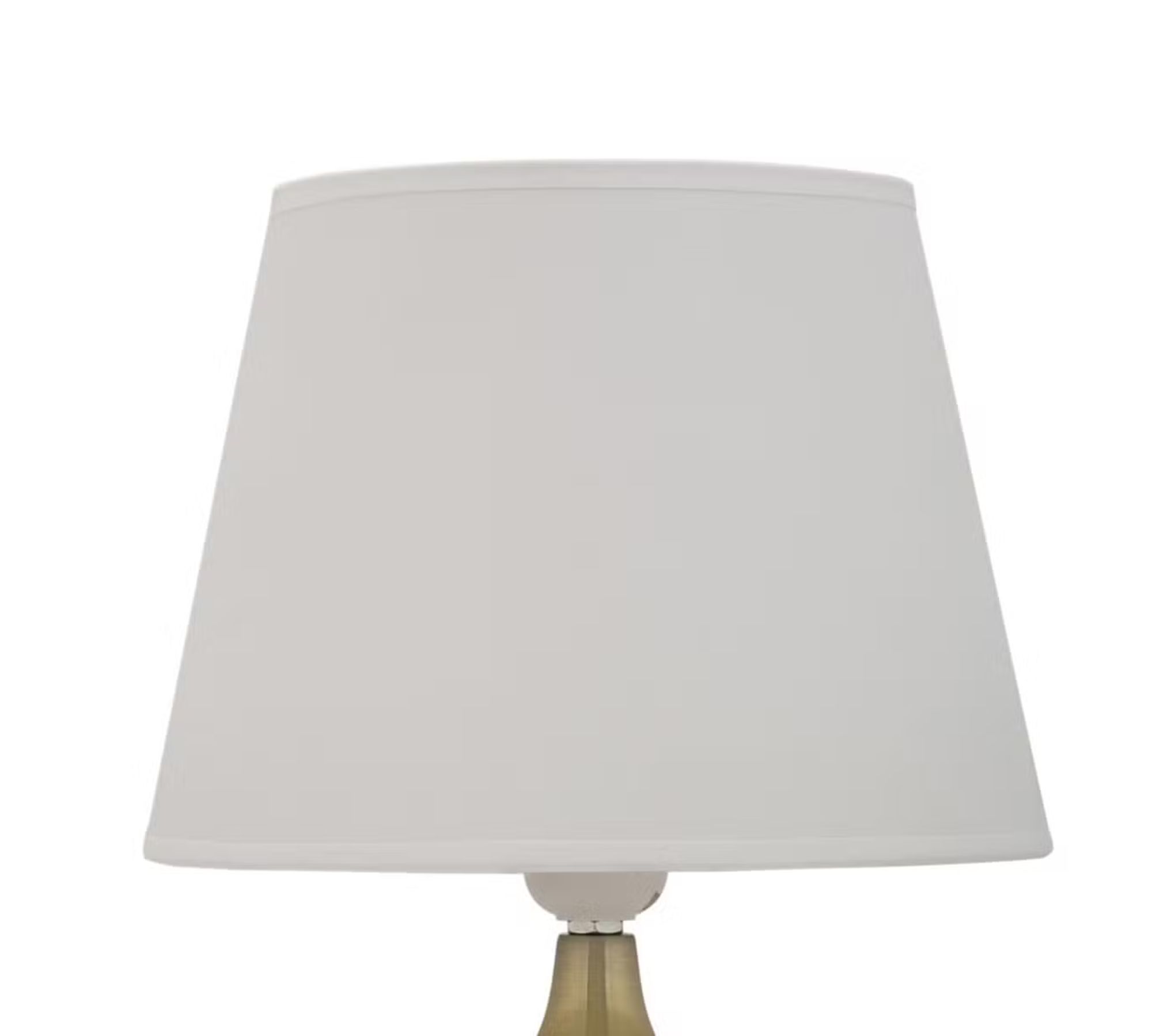 Table lamp 1-flame aluminum blended fabric