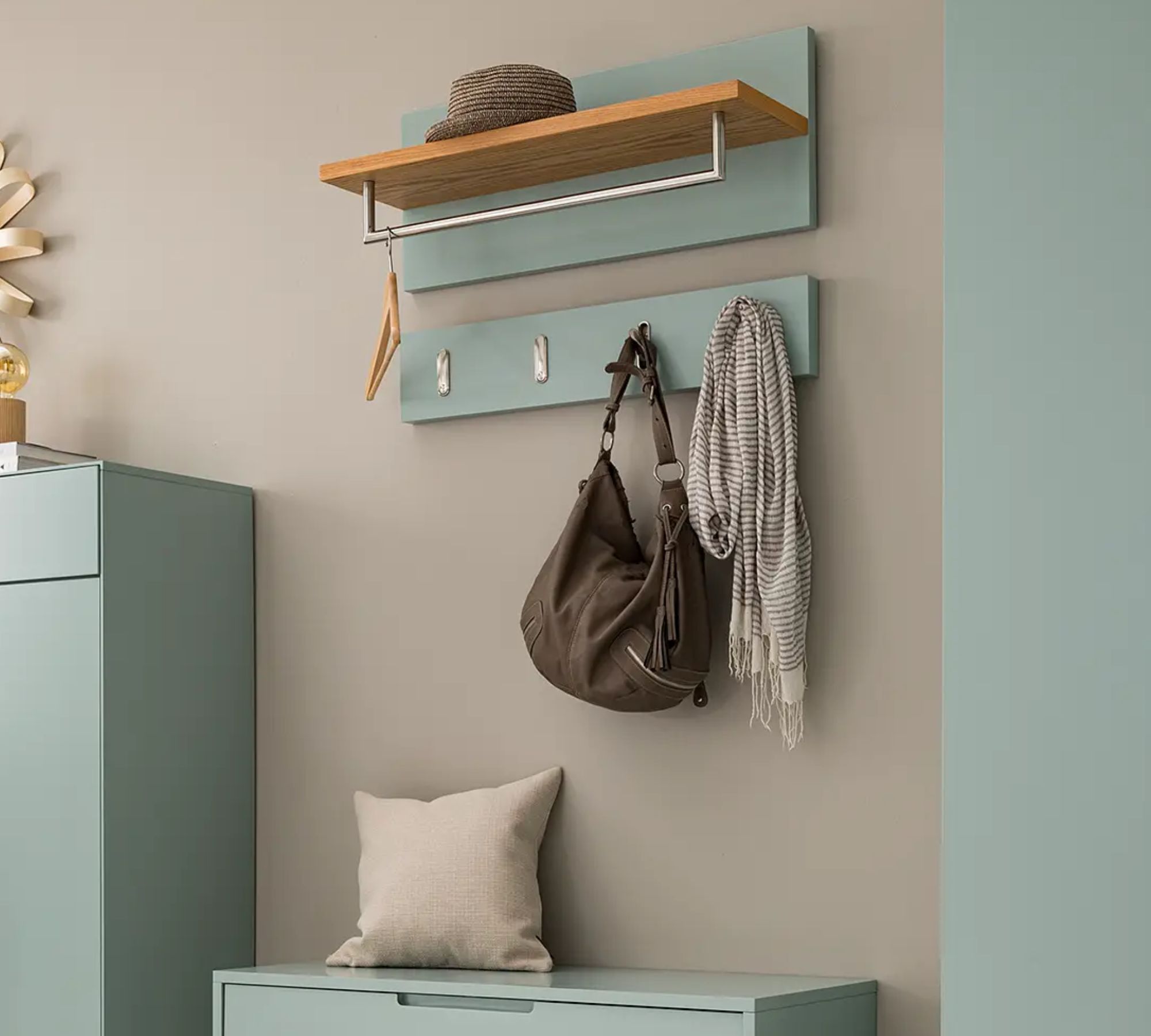 Coat rack LINDHOLM Mint Green