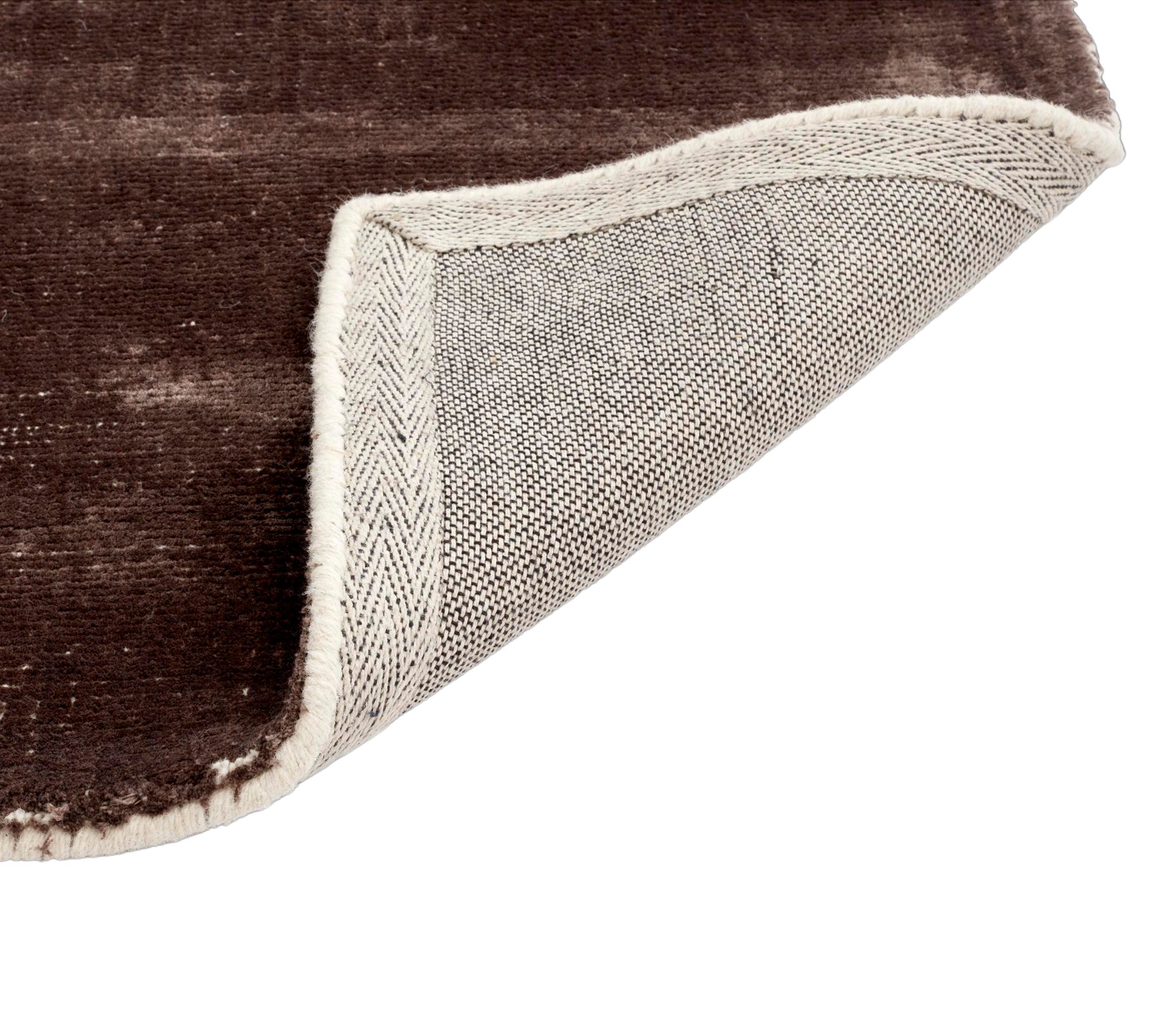 Simple rug brown